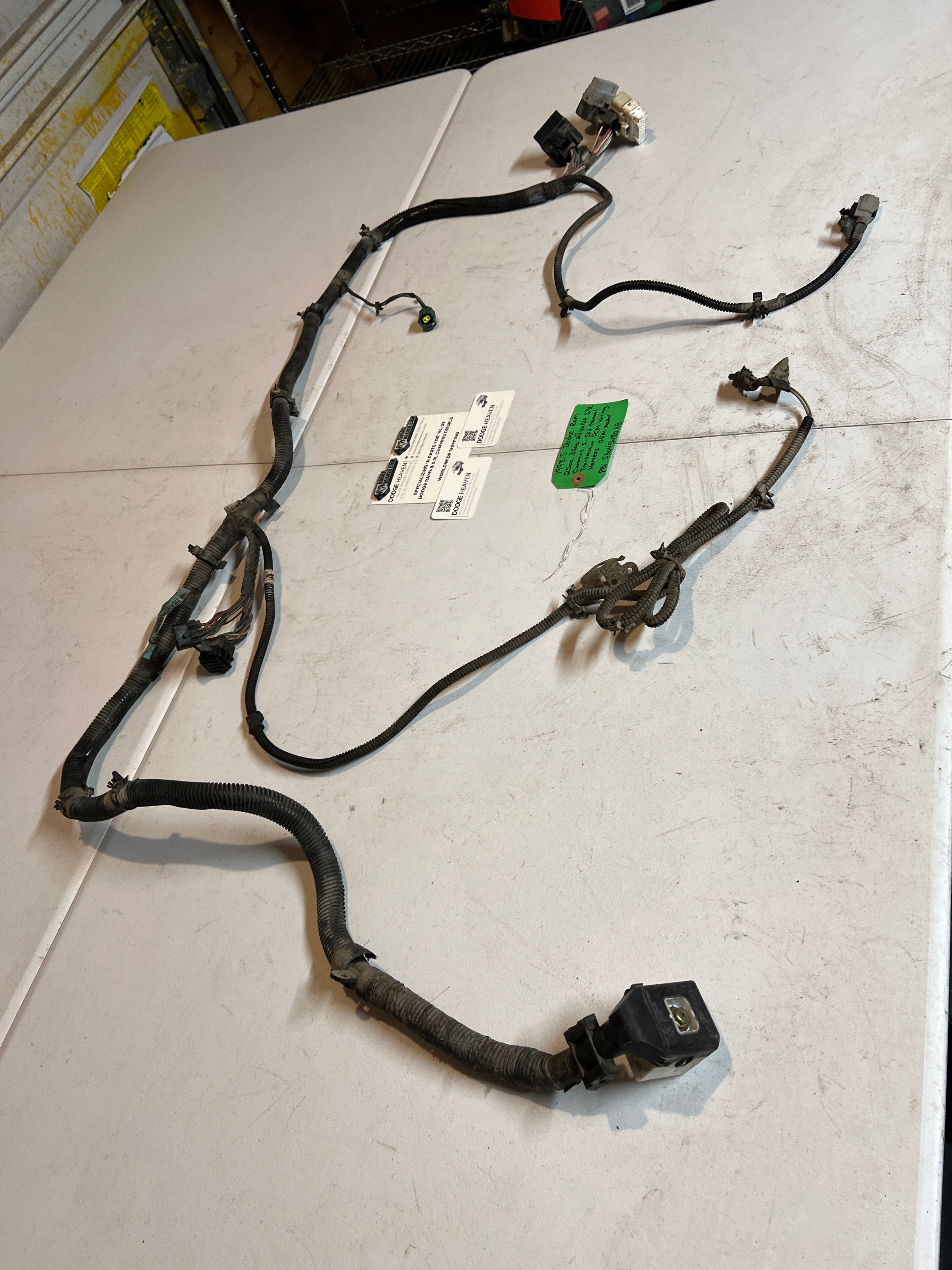 1998.5-1998.5 Dodge Ram 24 Valve 5.9L Cummins Manual PCM Wiring Harness