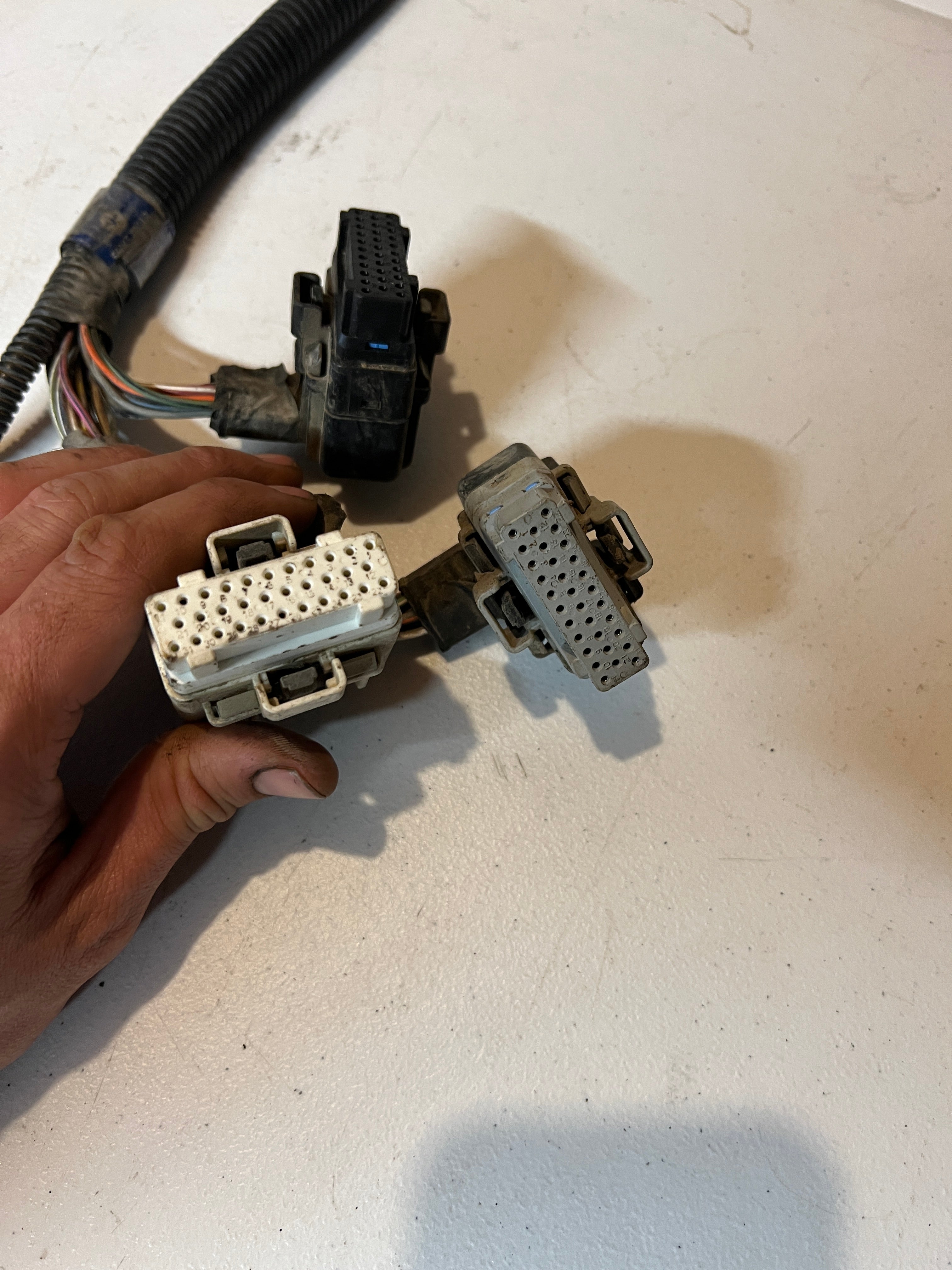 1998.5-1998.5 Dodge Ram 24 Valve 5.9L Cummins Manual PCM Wiring Harness