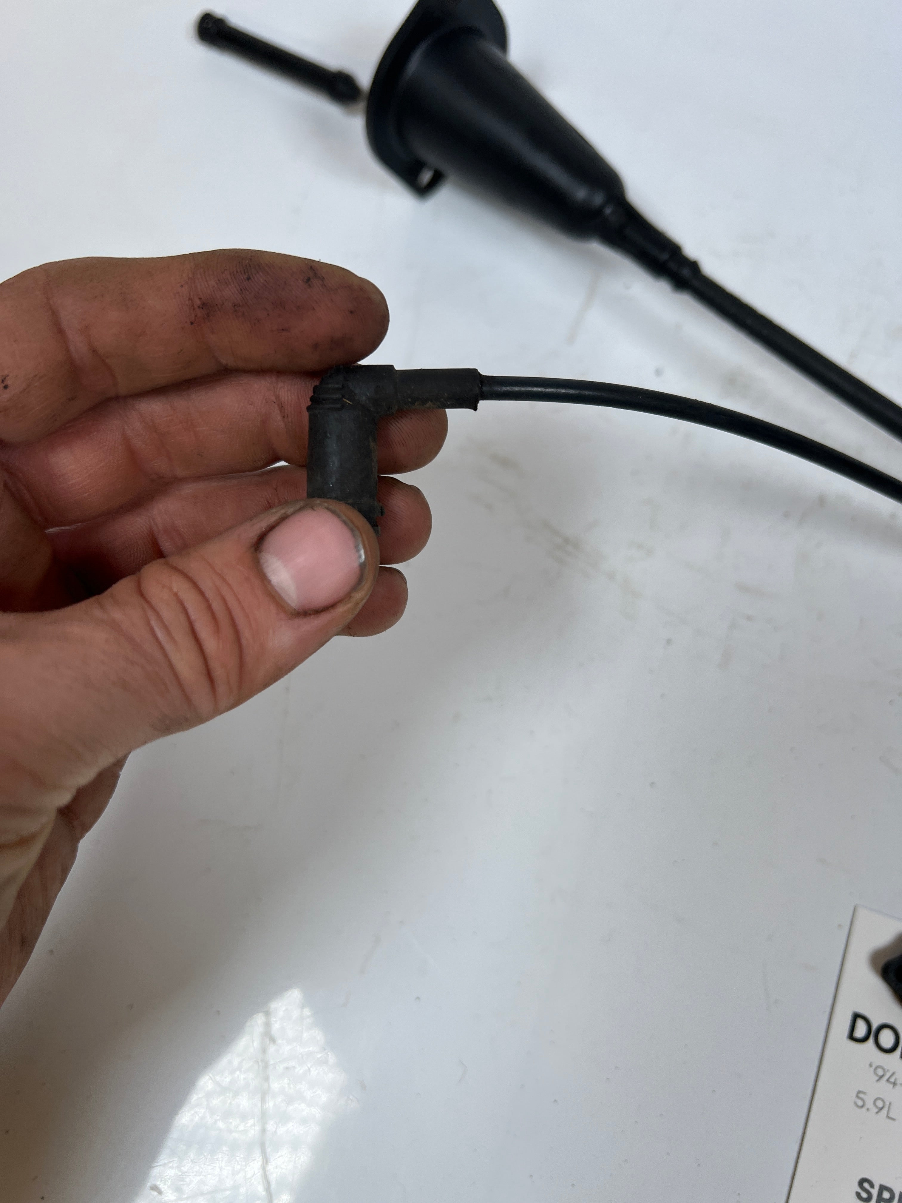 2003-2004 Dodge Ram 5.9L Cummins Cruise Control Cable & Vaccum Line