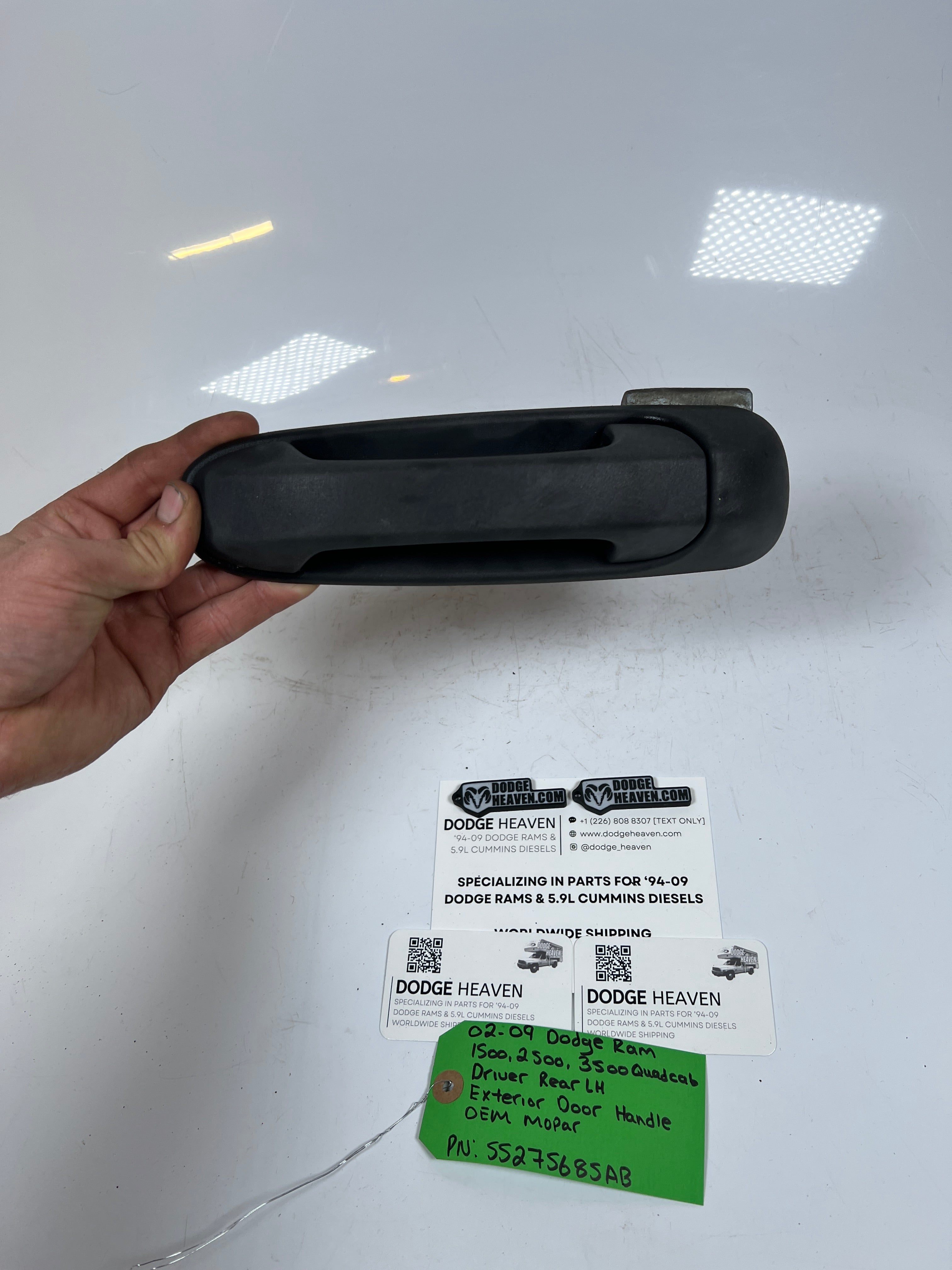 2002-2009 Dodge Ram Quad Cab Driver Rear LH Exterior Door Handle