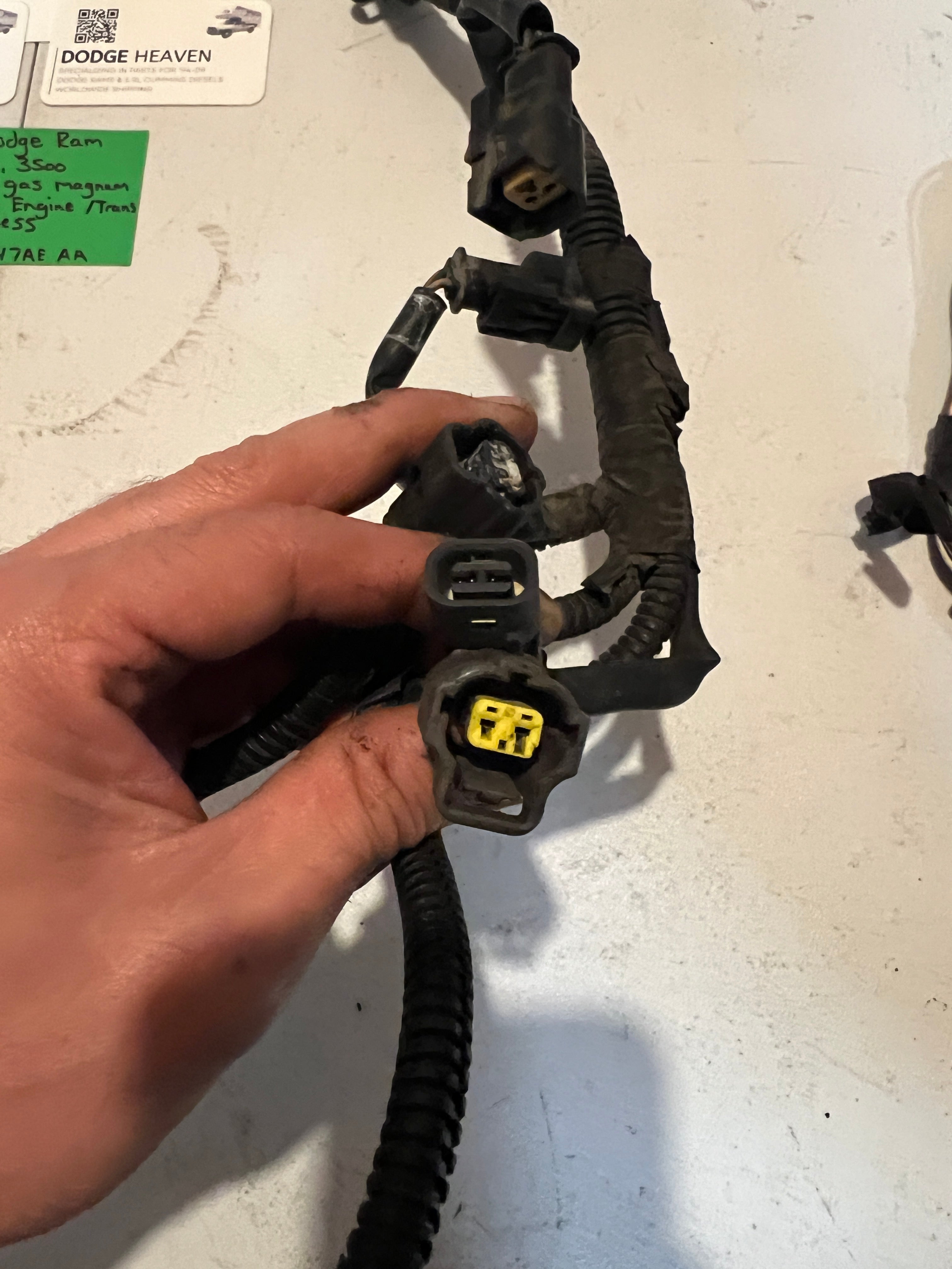 2001-2002 Dodge Ram 5.2L 5.9L Gas Engine / Trans Wiring Harness