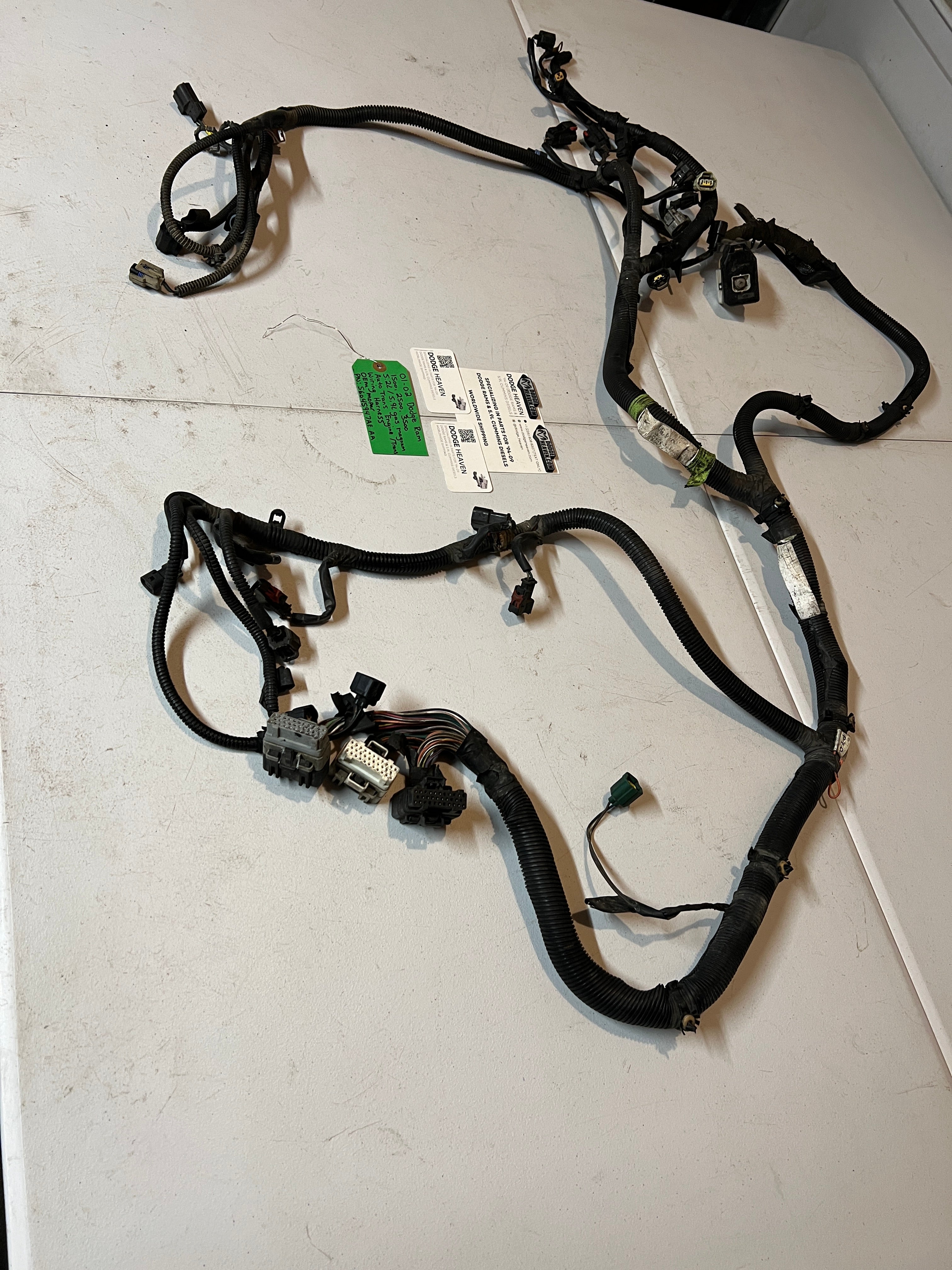 2001-2002 Dodge Ram 5.2L 5.9L Gas Engine / Trans Wiring Harness