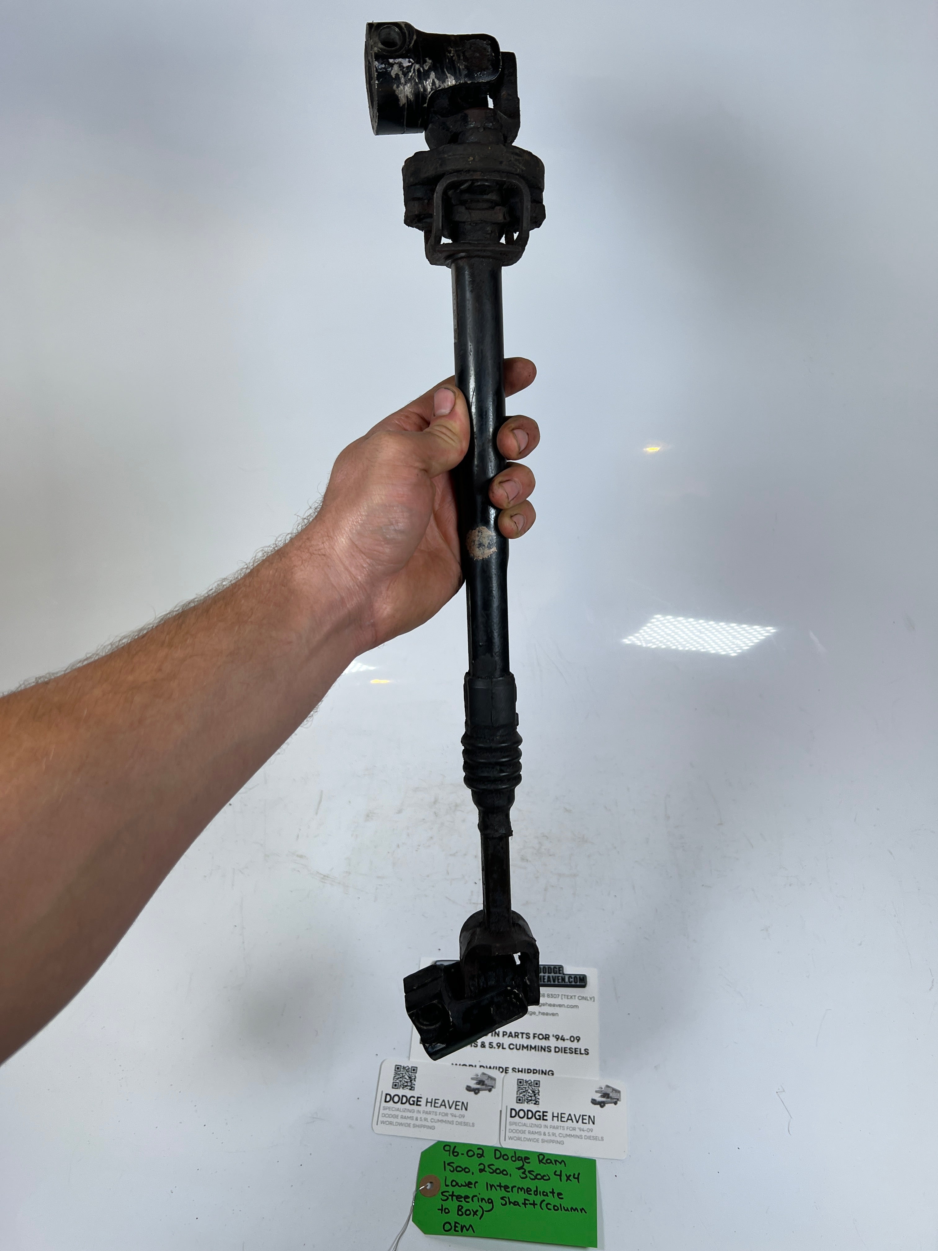 1996-2002 Dodge Ram 4x4 Lower Intermediate Steering Shaft (Column to Dash)