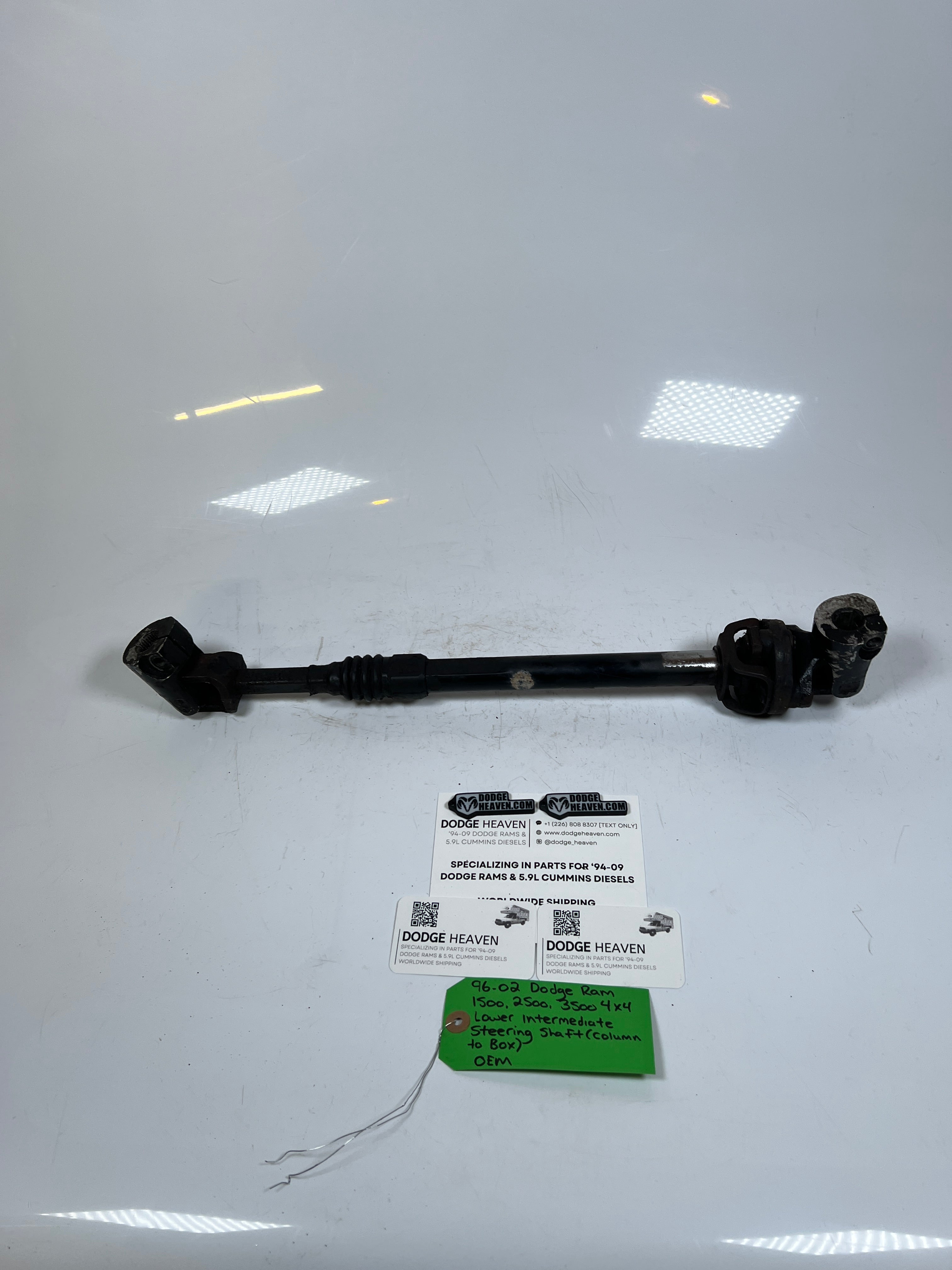 1996-2002 Dodge Ram 4x4 Lower Intermediate Steering Shaft (Column to Dash)