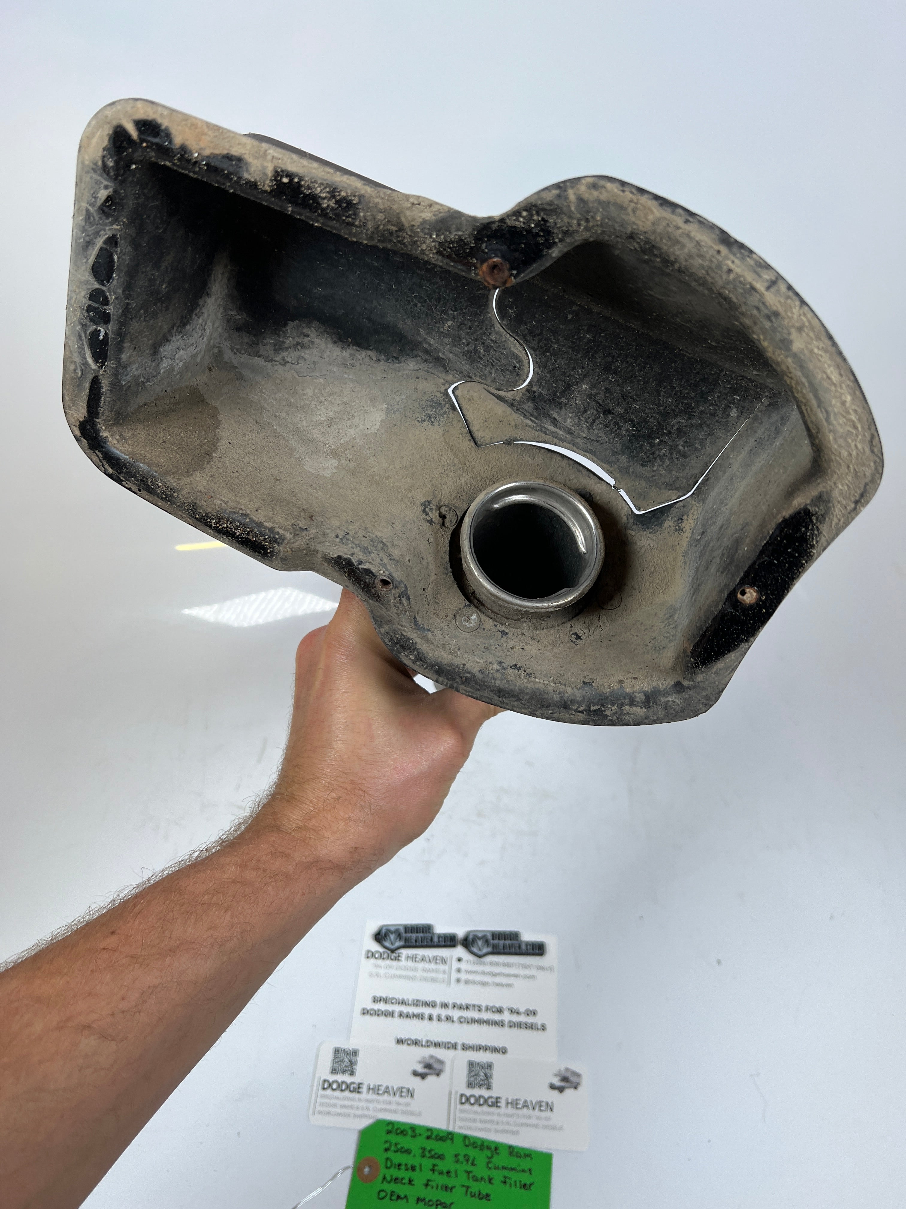 2003-2009 Dodge Ram 2500 3500 Cummins Diesel Fuel Tank Filler Neck Tube