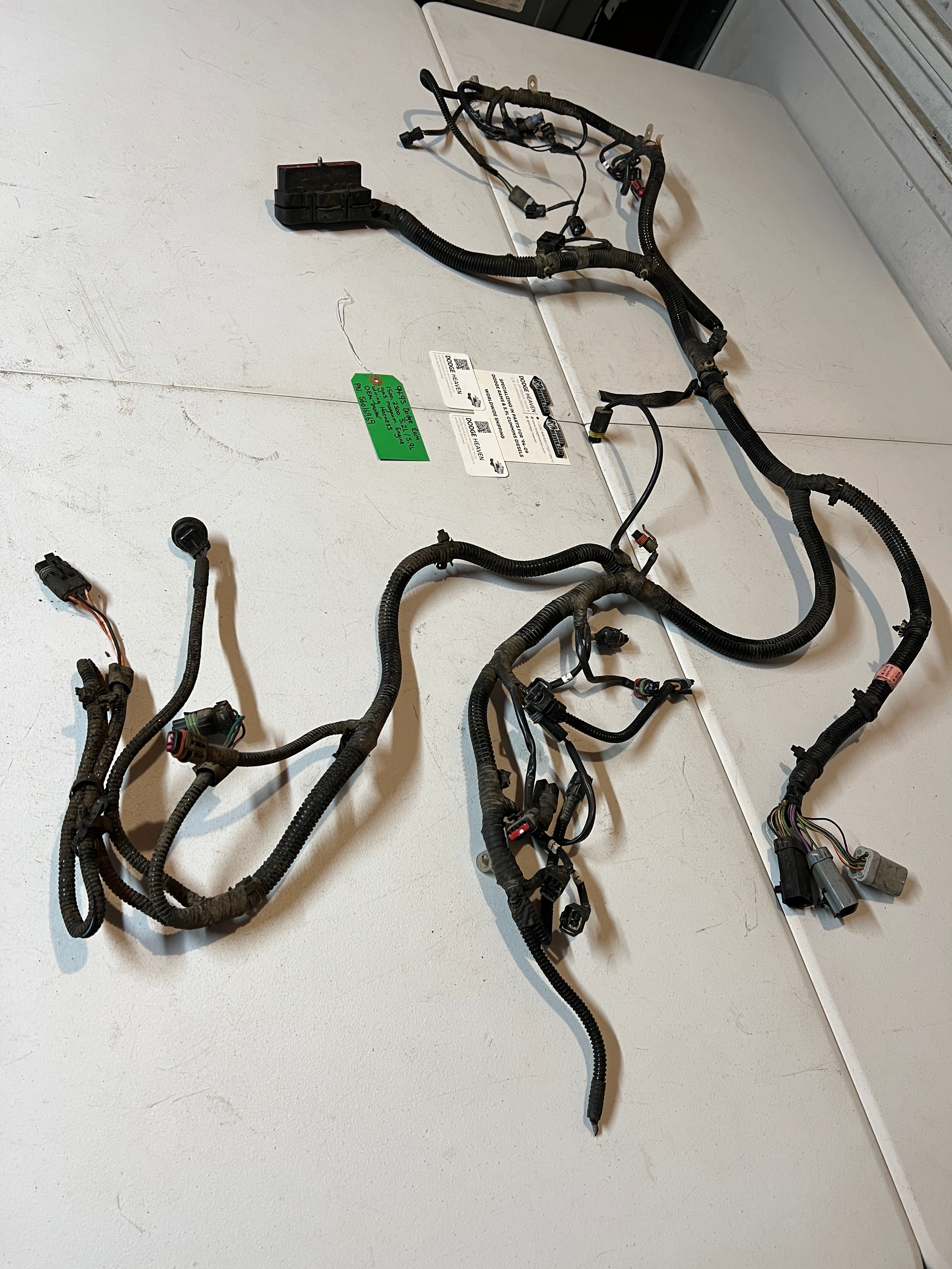 1994-1995 Dodge Ram 5.2L 5.9L Gas Magnum Engine Trans Wiring Harness