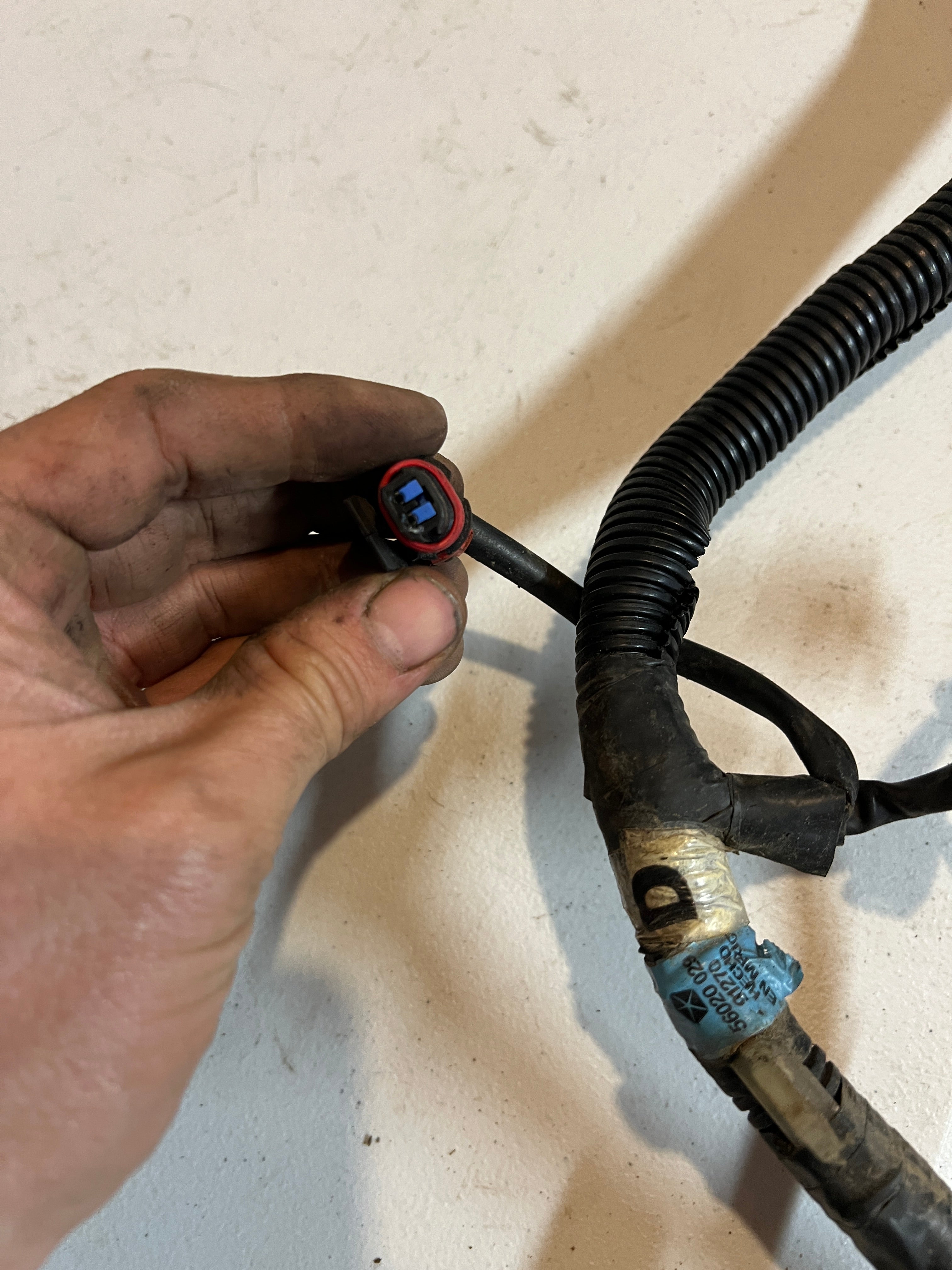 1994-1995 Dodge Ram 5.2L 5.9L Magnum Engine Manual Trans Wiring Harness