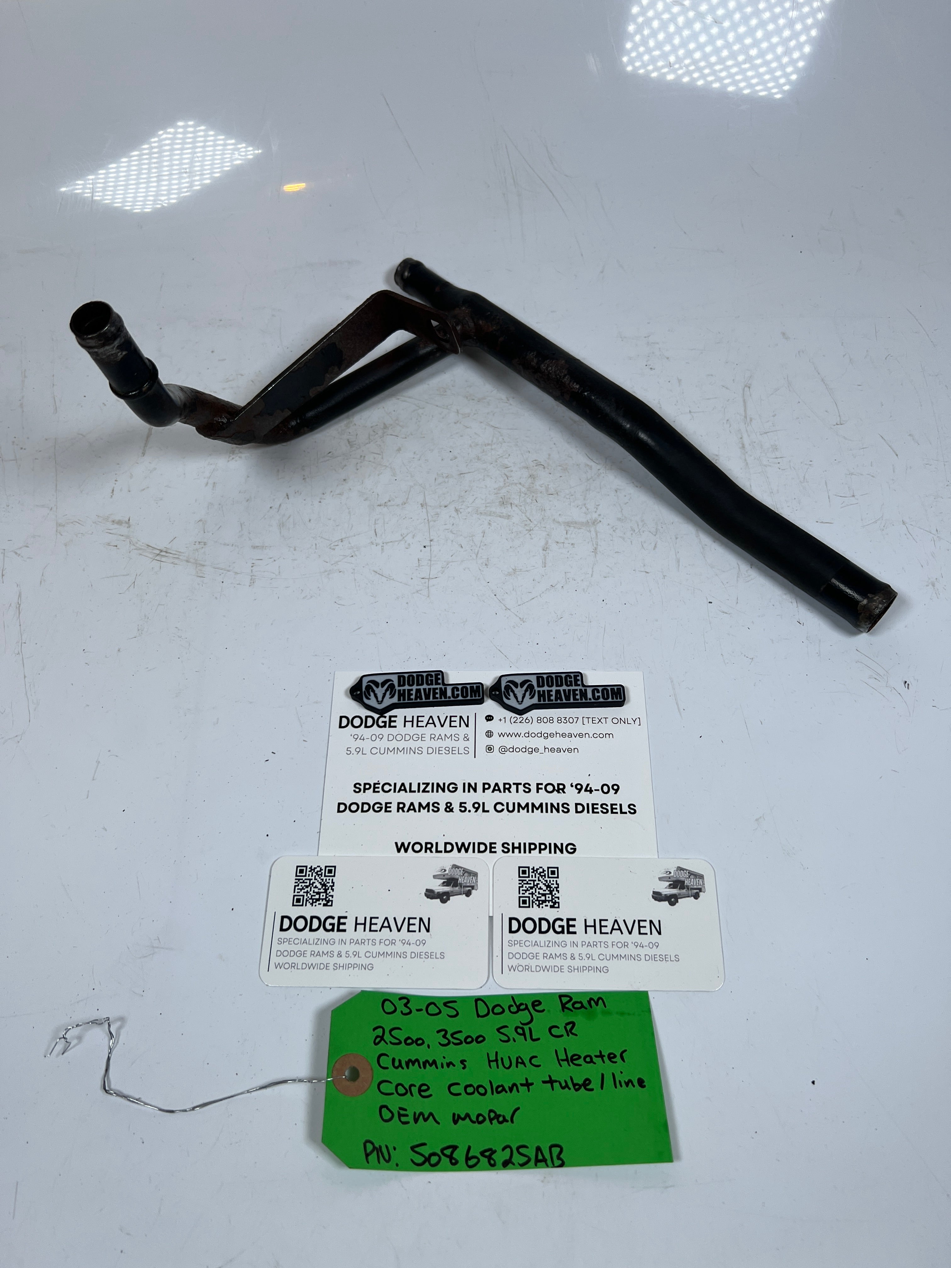 2003-2005 Dodge Ram 5.9L Cummins Heater Core Coolant Tube / Line