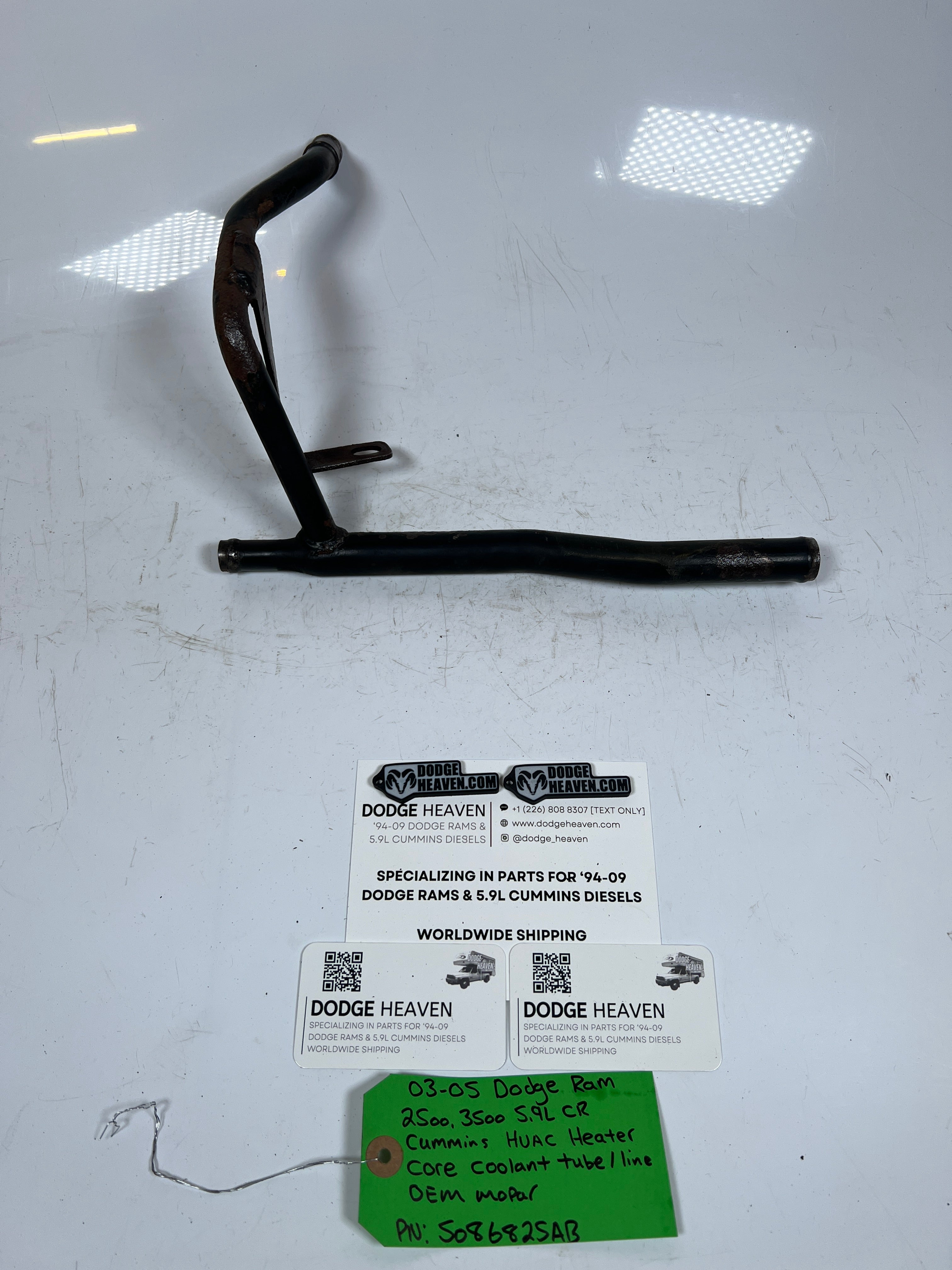 2003-2005 Dodge Ram 5.9L Cummins Heater Core Coolant Tube / Line