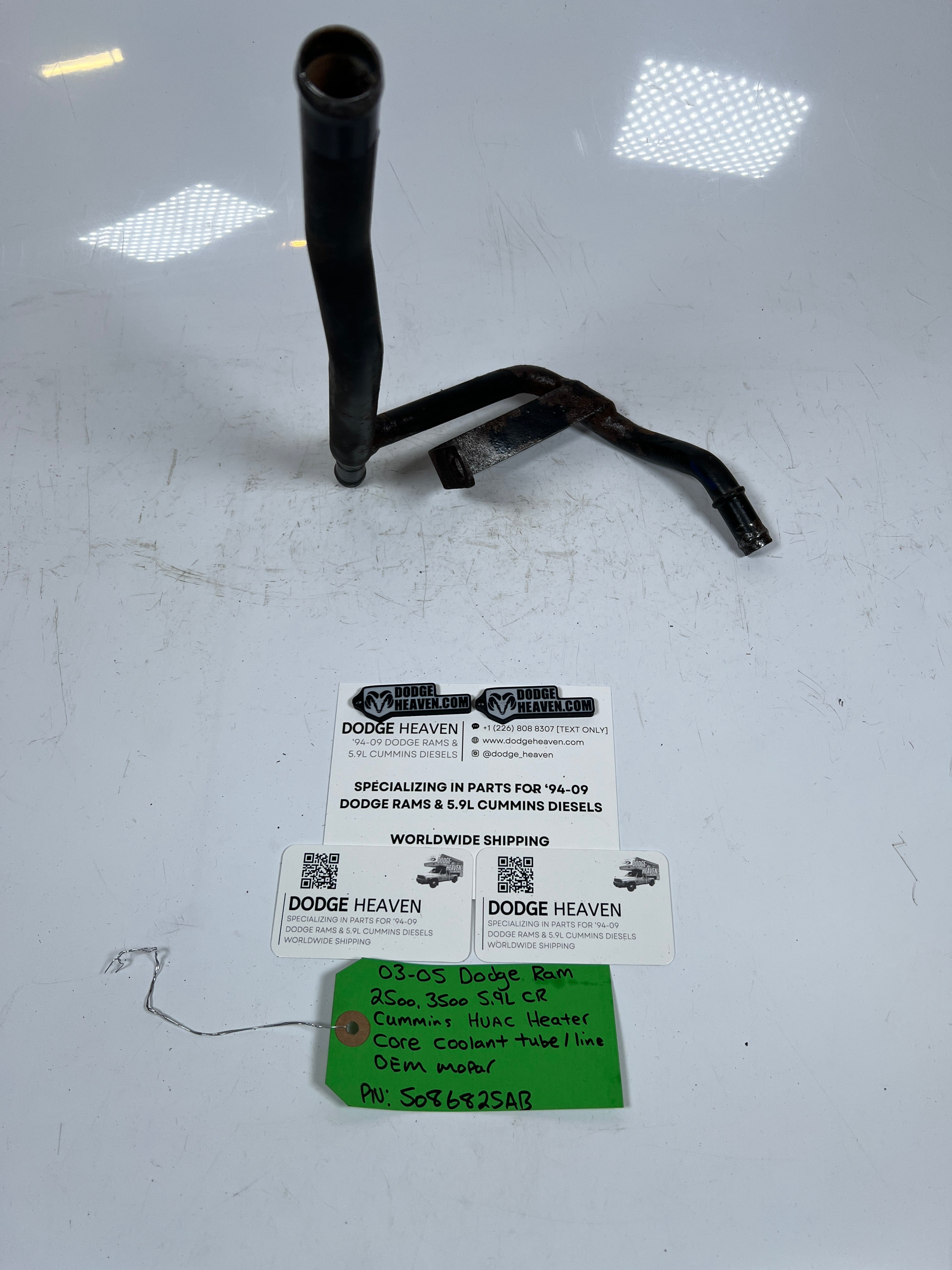2003-2005 Dodge Ram 5.9L Cummins Heater Core Coolant Tube / Line
