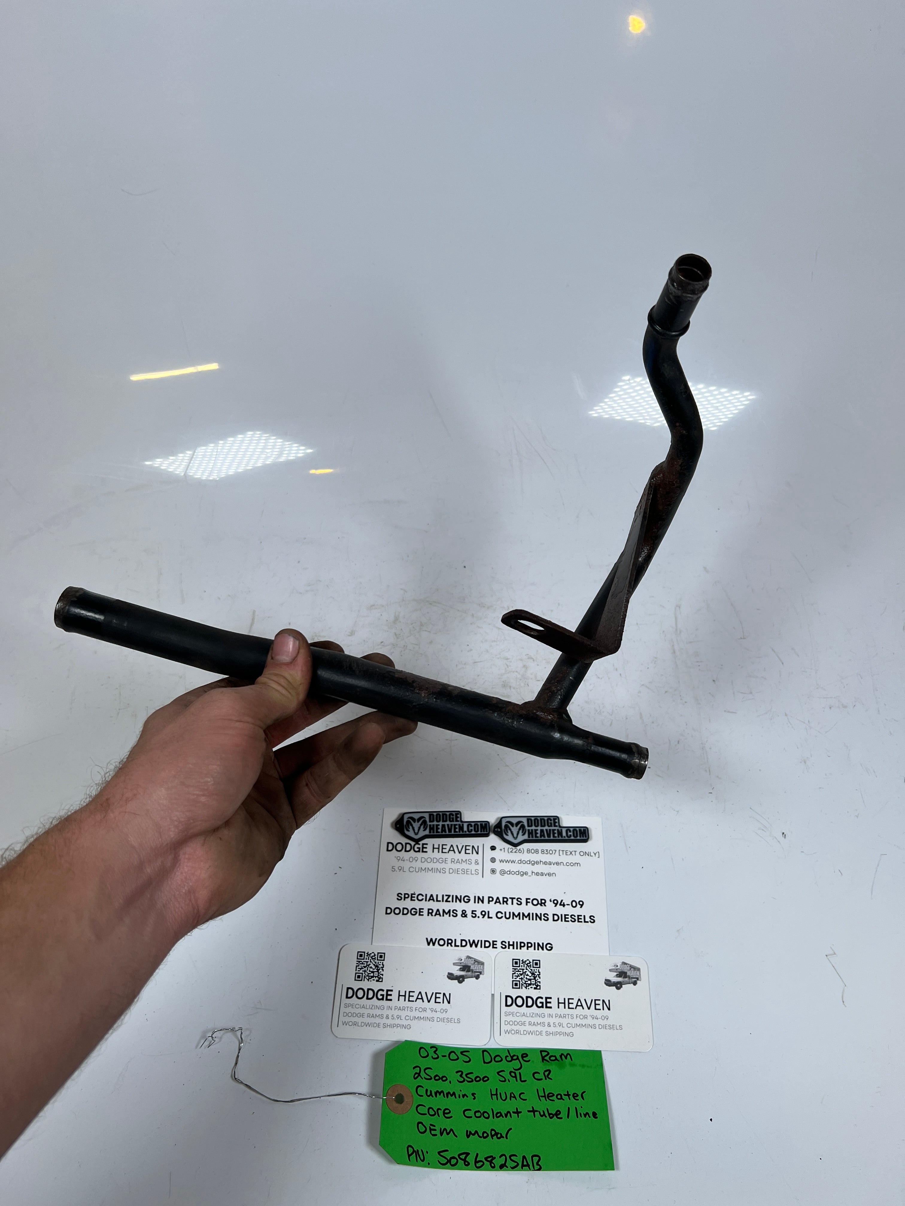 2003-2005 Dodge Ram 5.9L Cummins Heater Core Coolant Tube / Line