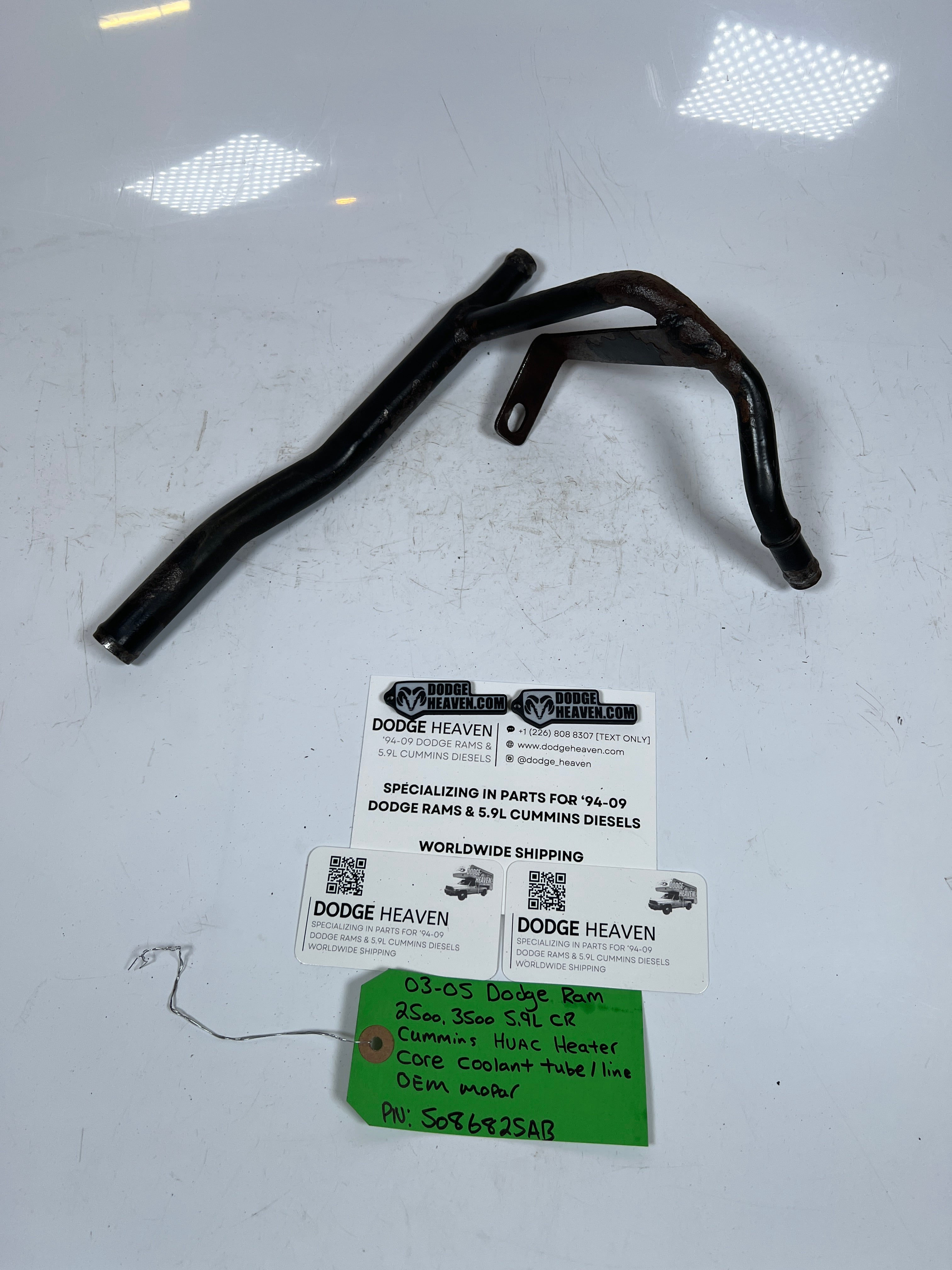 2003-2005 Dodge Ram 5.9L Cummins Heater Core Coolant Tube / Line
