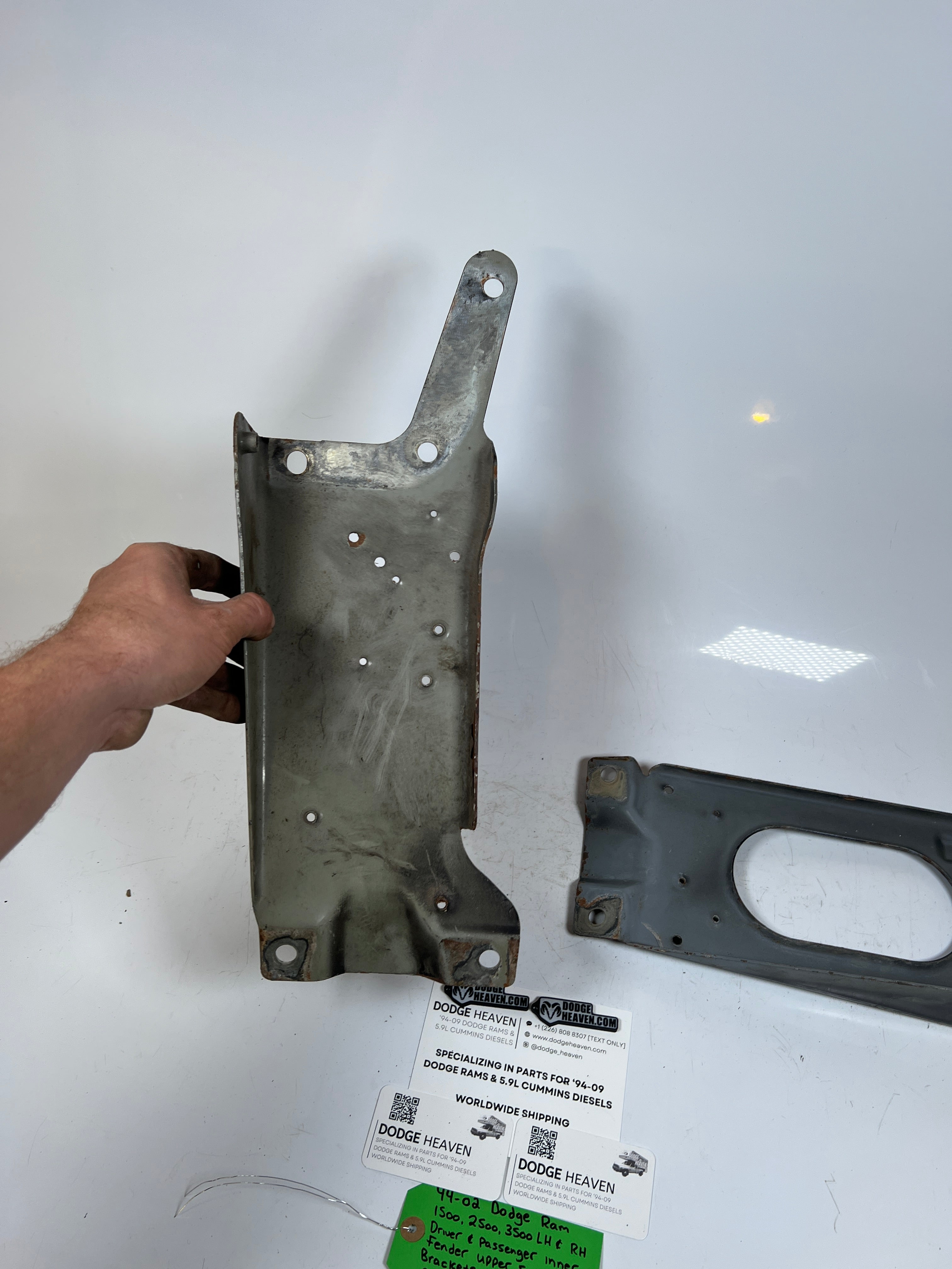 1994-2002 Dodge Ram 1500-3500 LH & RH Inner Fender Support Brackets