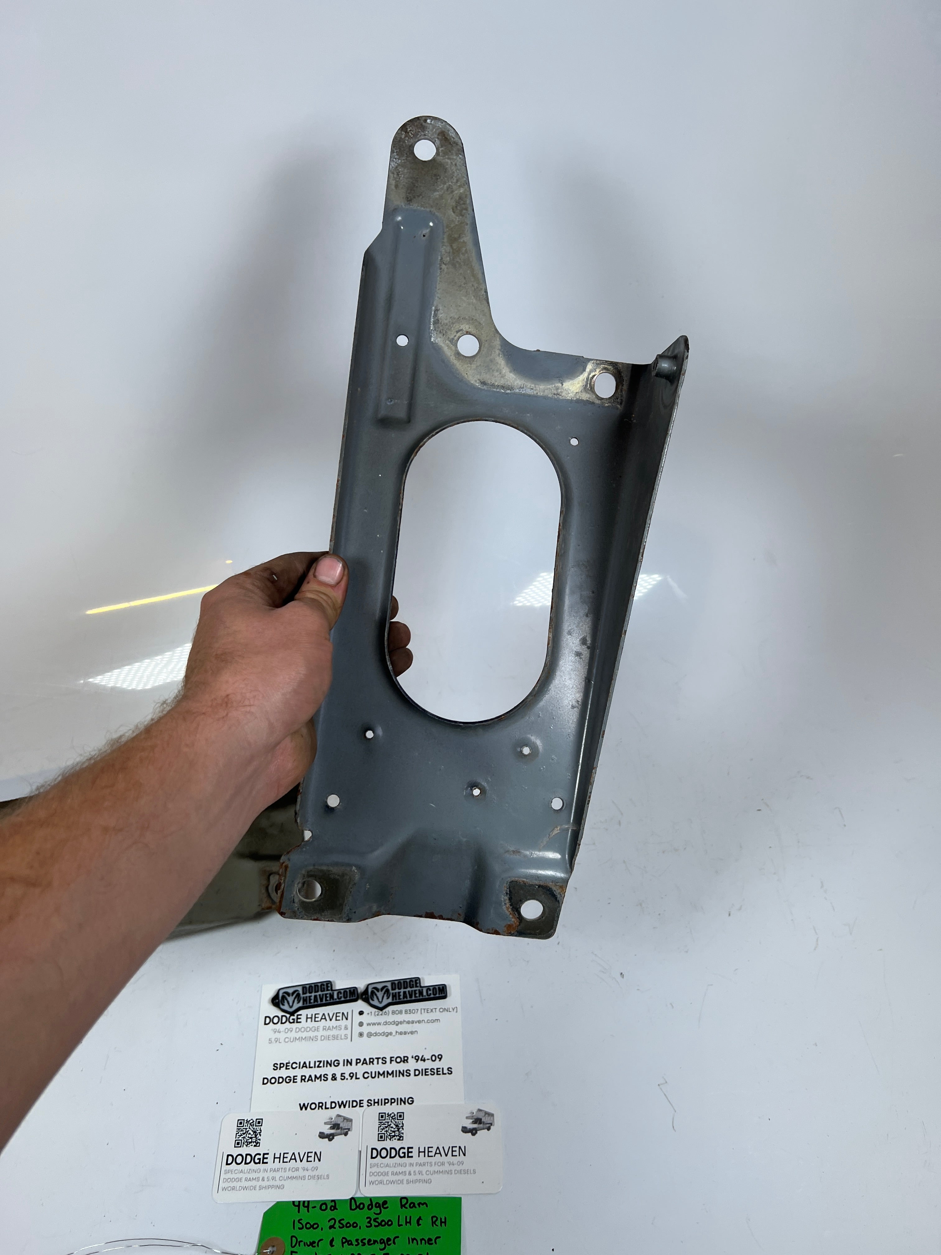 1994-2002 Dodge Ram 1500-3500 LH & RH Inner Fender Support Brackets