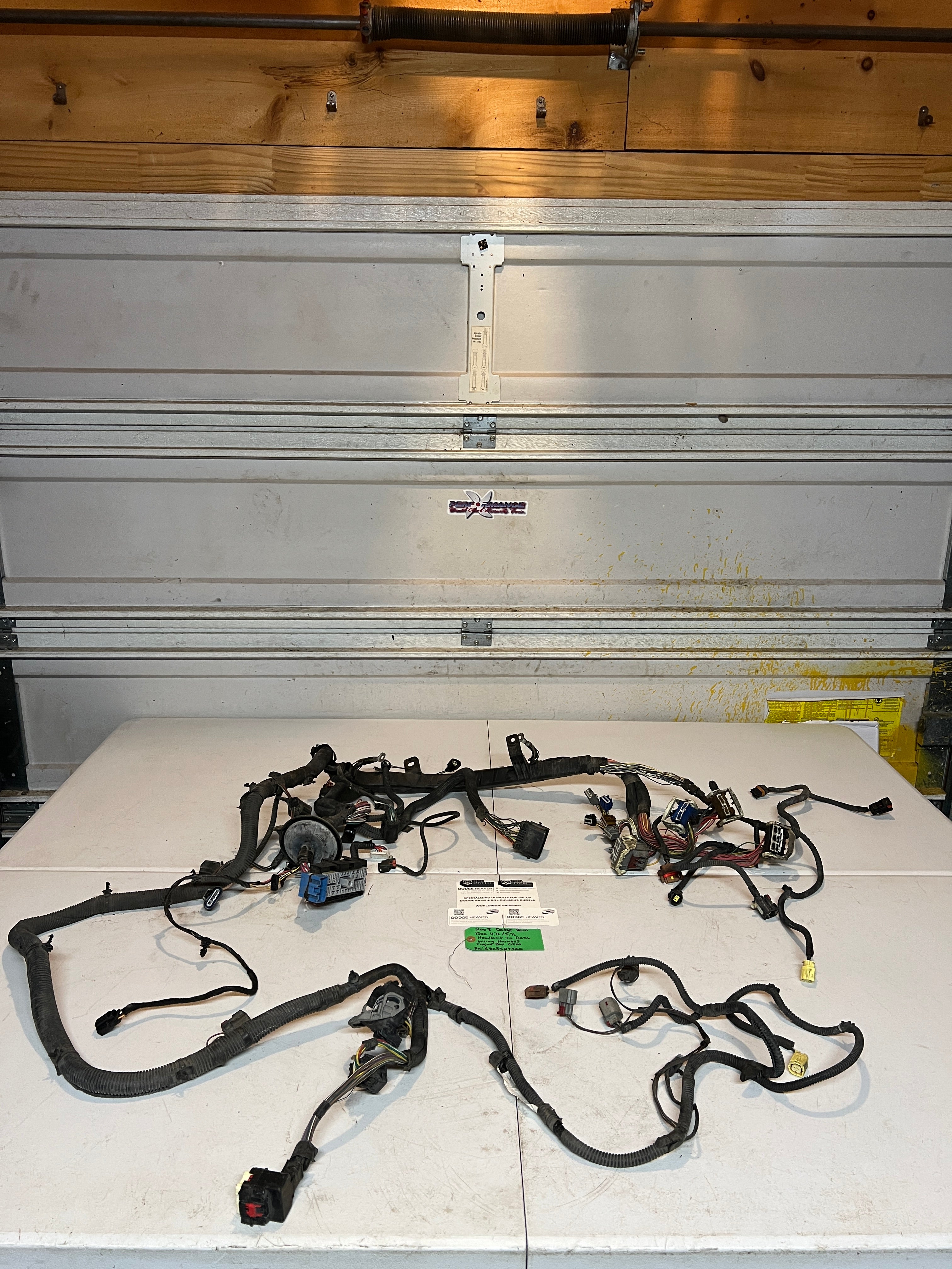 2008-2008 Dodge Ram 1500 Head Lamp to Dash Engine Bay Wiring Harness