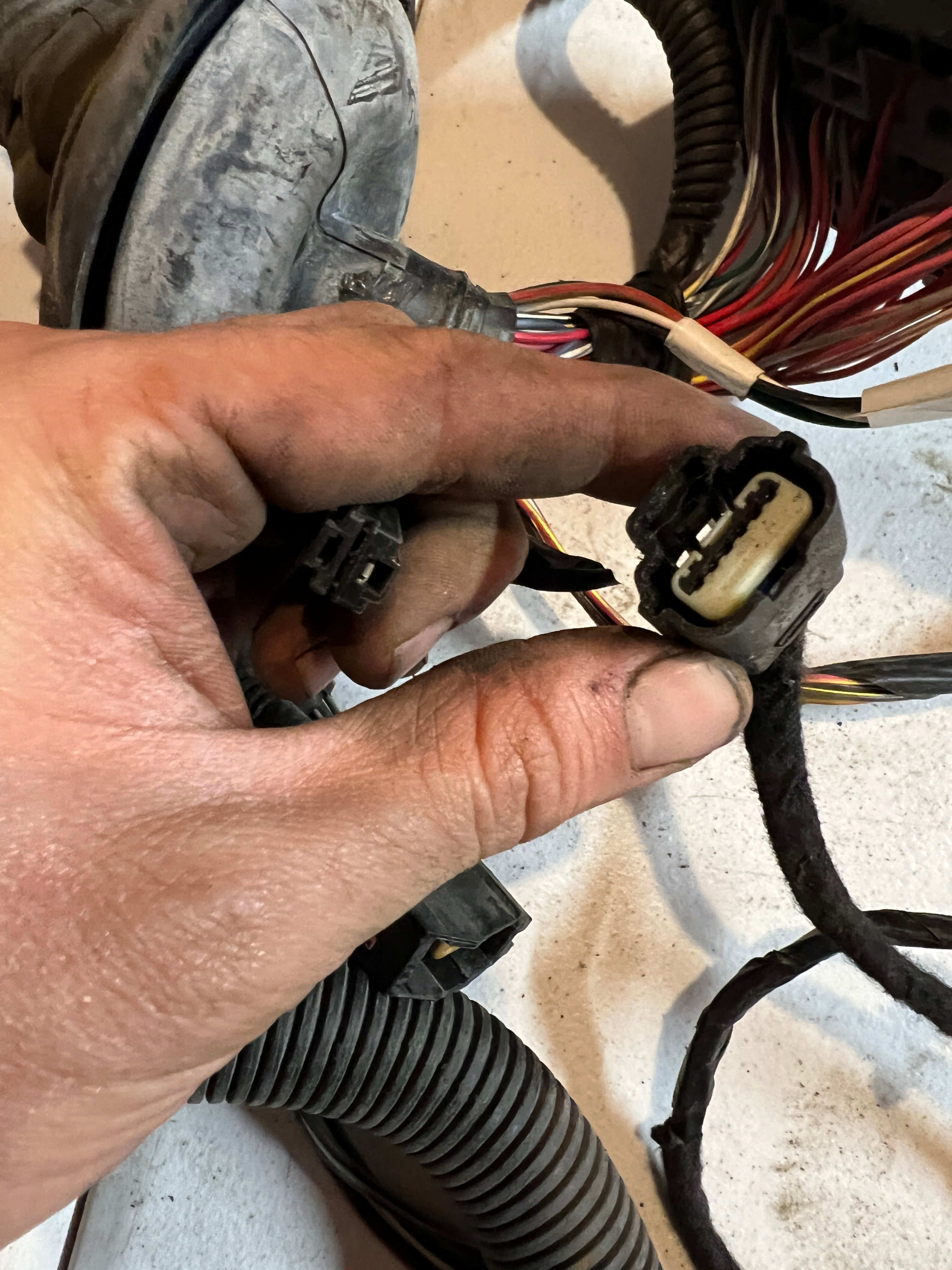 2008-2008 Dodge Ram 1500 Head Lamp to Dash Engine Bay Wiring Harness