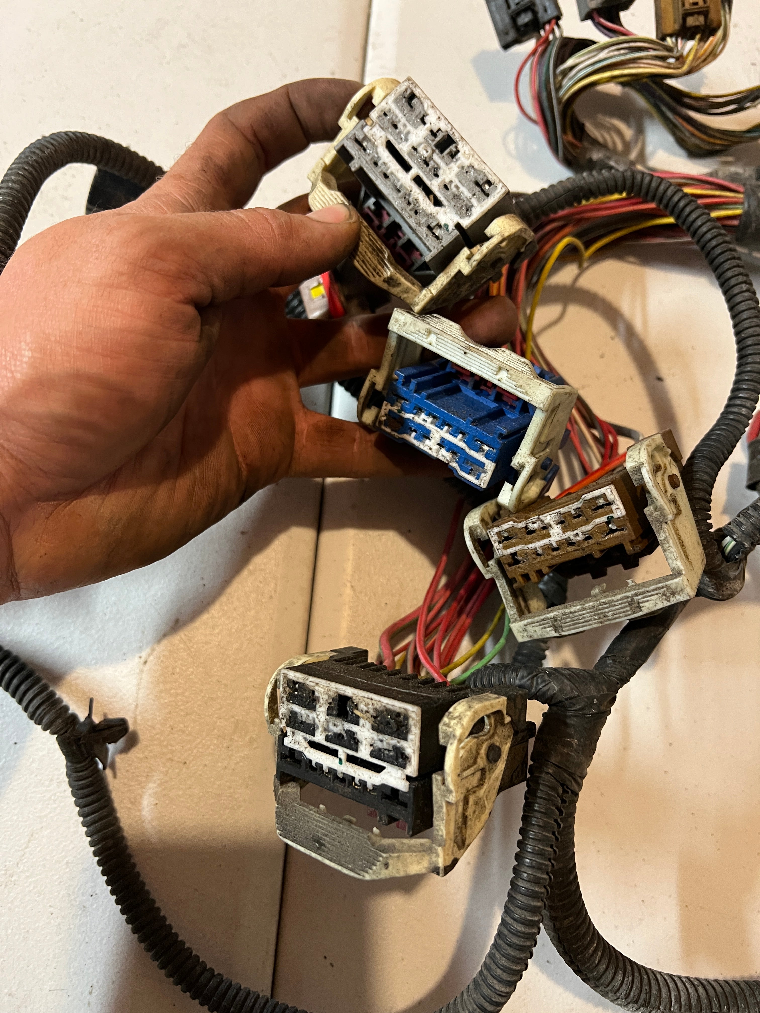 2008-2008 Dodge Ram 1500 Head Lamp to Dash Engine Bay Wiring Harness