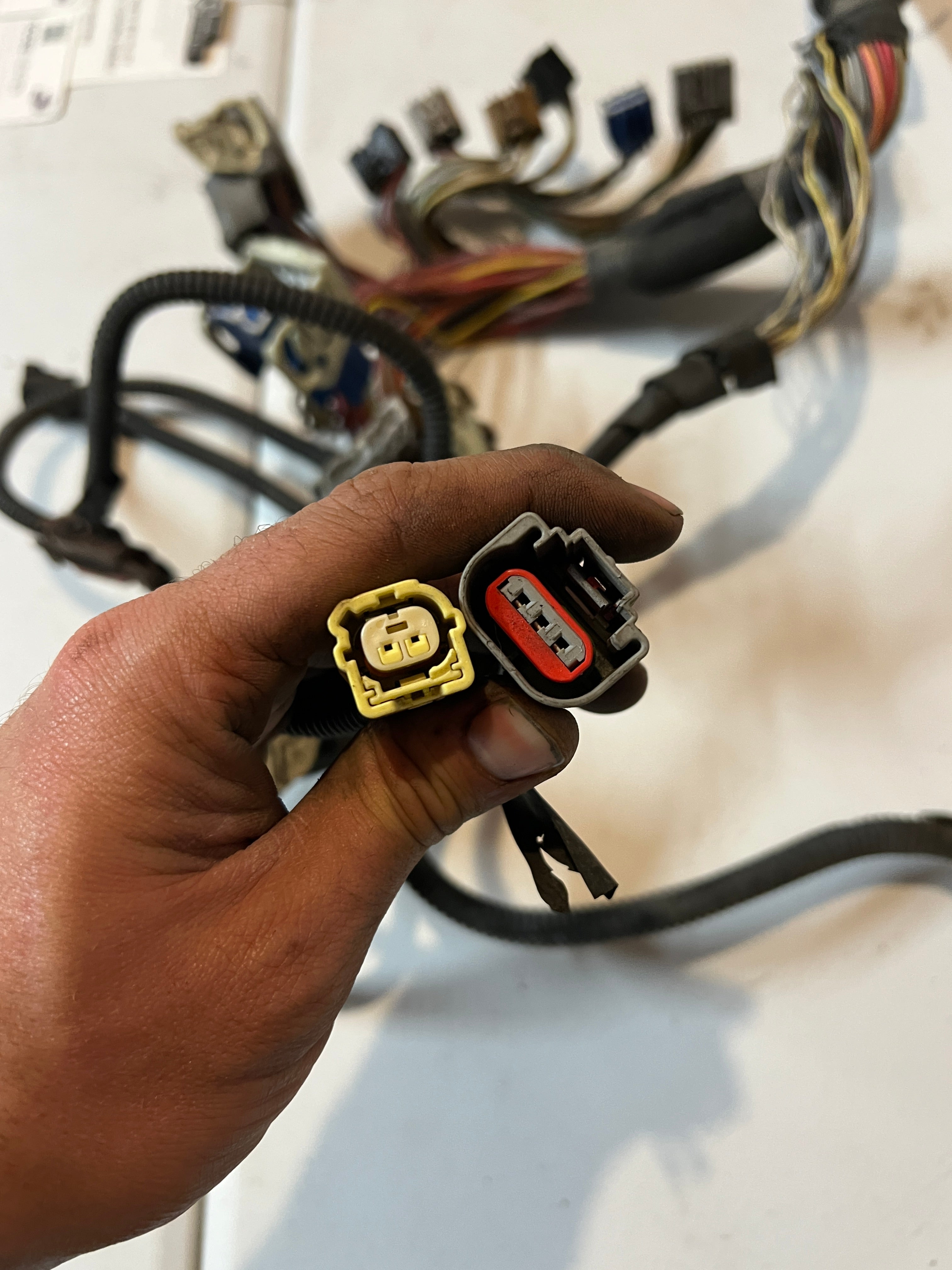 2008-2008 Dodge Ram 1500 Head Lamp to Dash Engine Bay Wiring Harness