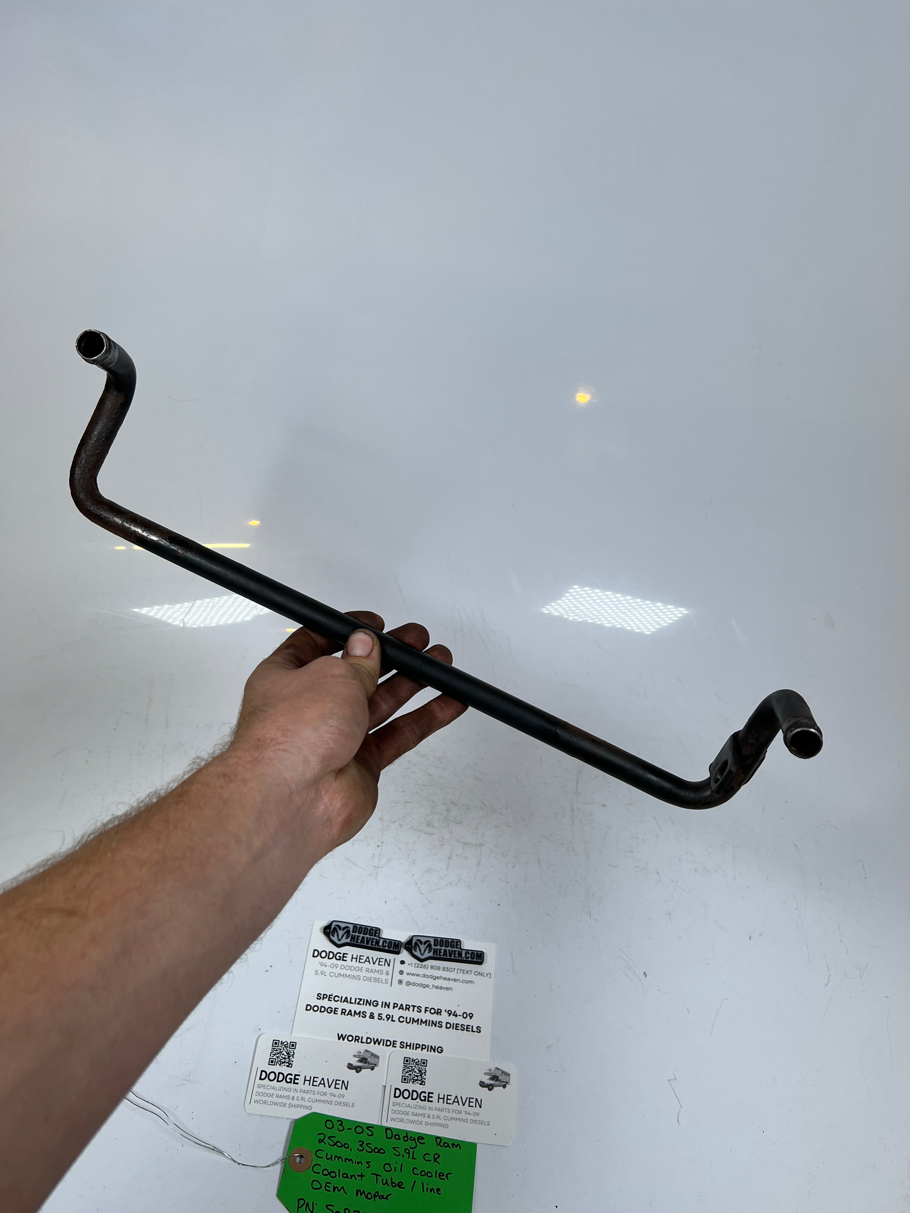 2003-2005 Dodge Ram 2500 3500 5.9L Cummins Oil Cooler Coolant Tube