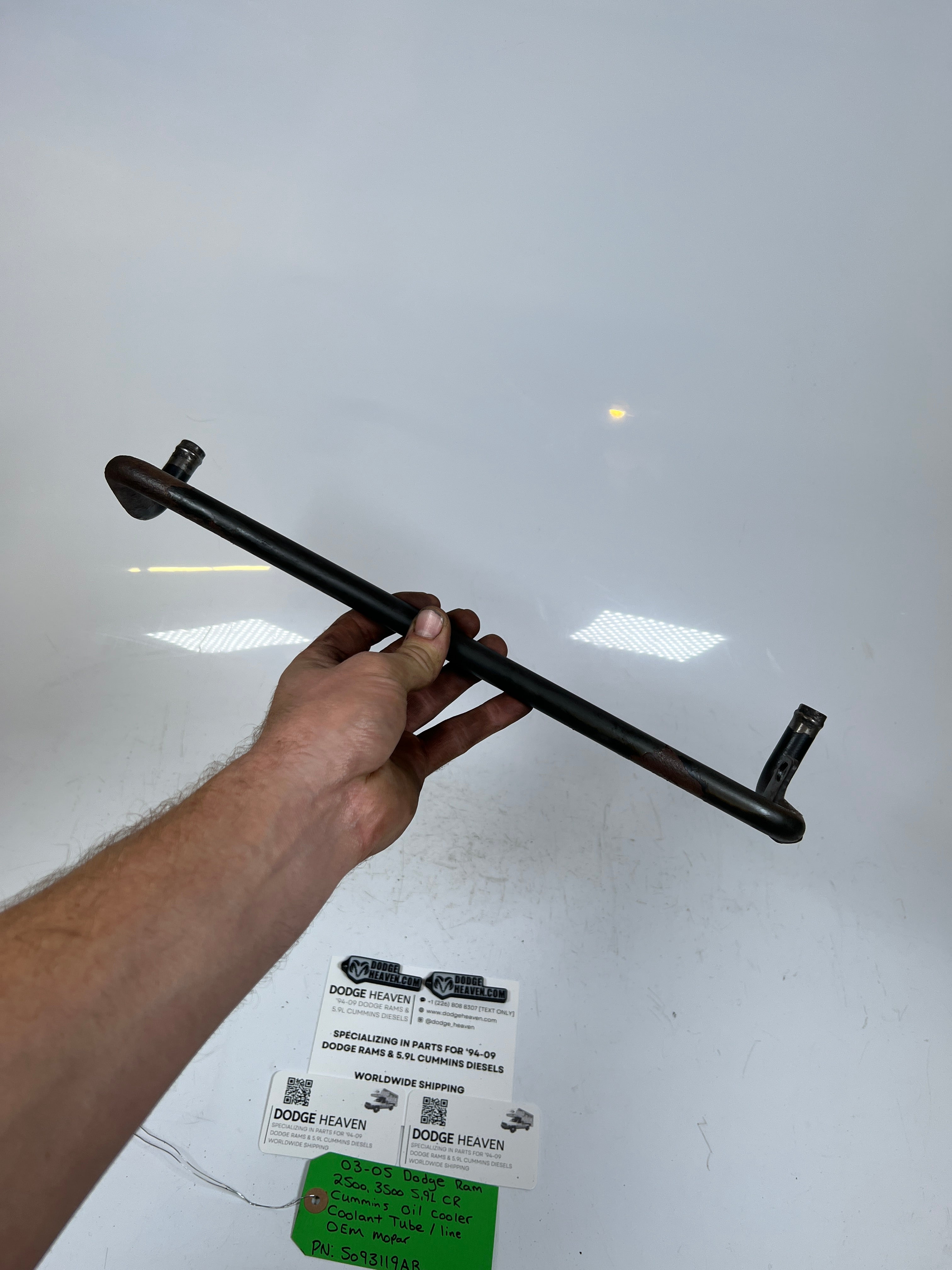 2003-2005 Dodge Ram 2500 3500 5.9L Cummins Oil Cooler Coolant Tube