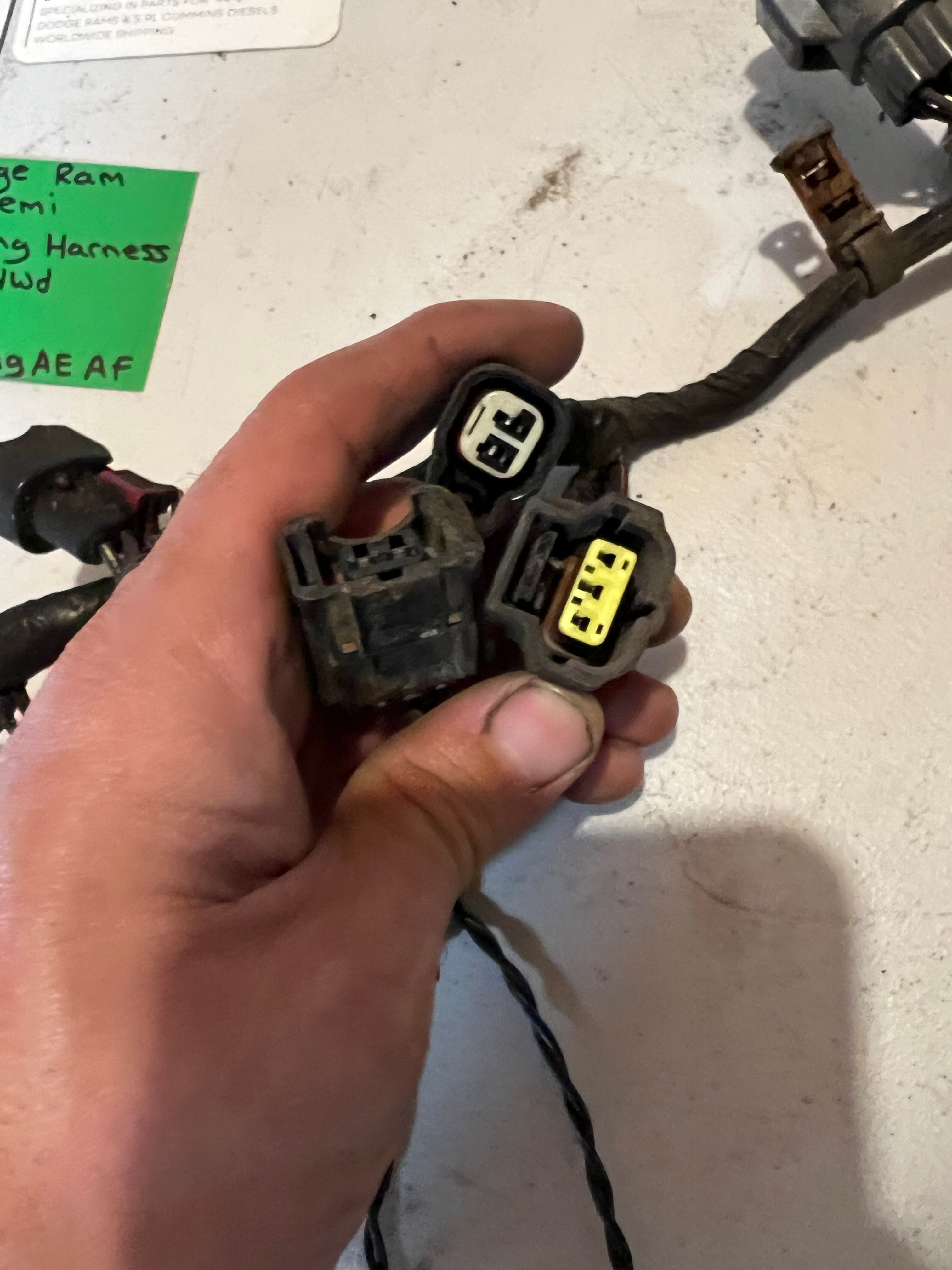 2006-2006 Dodge Ram 1500 5.7L Hemi Engine / Auto Transmission Wiring Harness