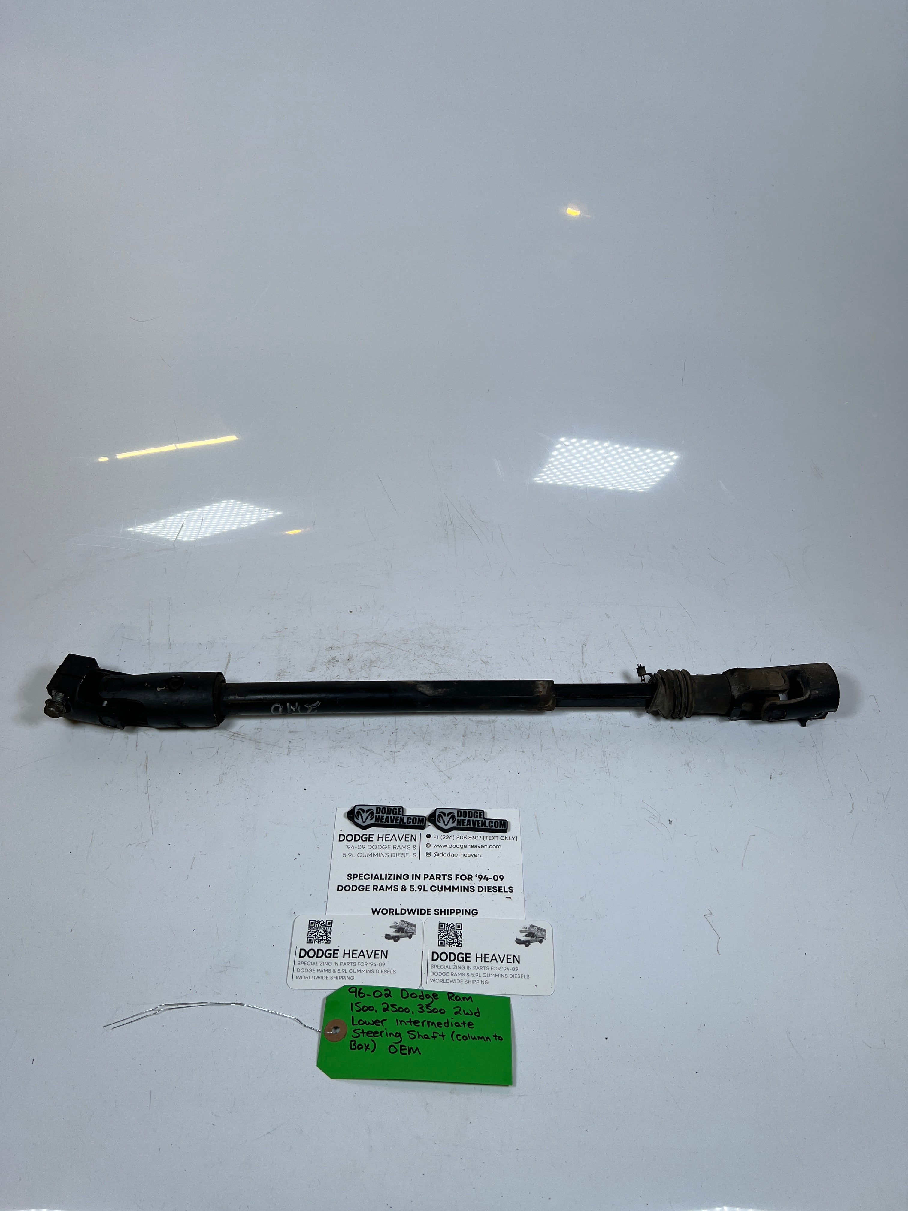 1996-2002 Dodge Ram 2WD Lower Intermediate Steering Shaft (Column to Dash)