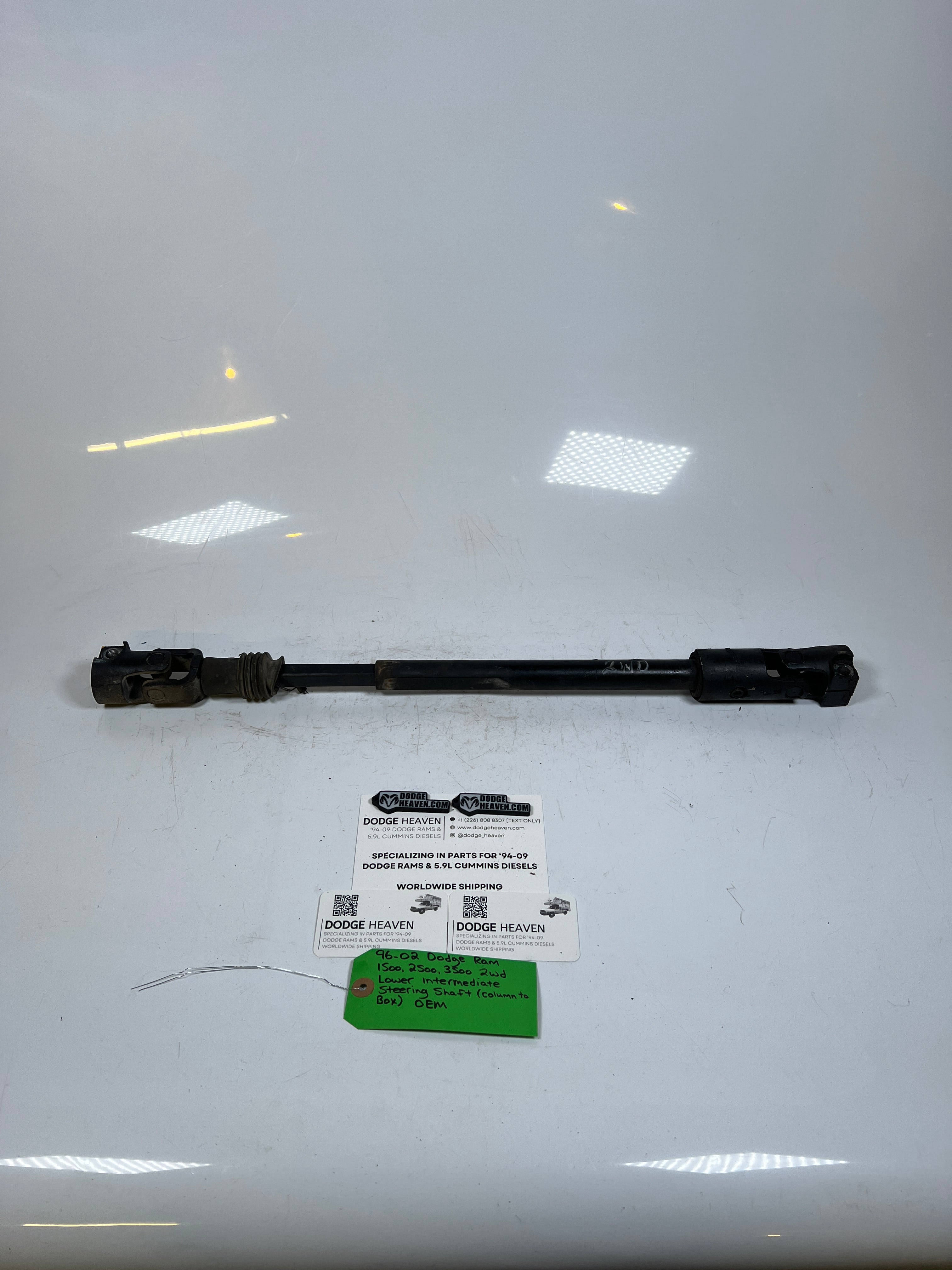 1996-2002 Dodge Ram 2WD Lower Intermediate Steering Shaft (Column to Dash)