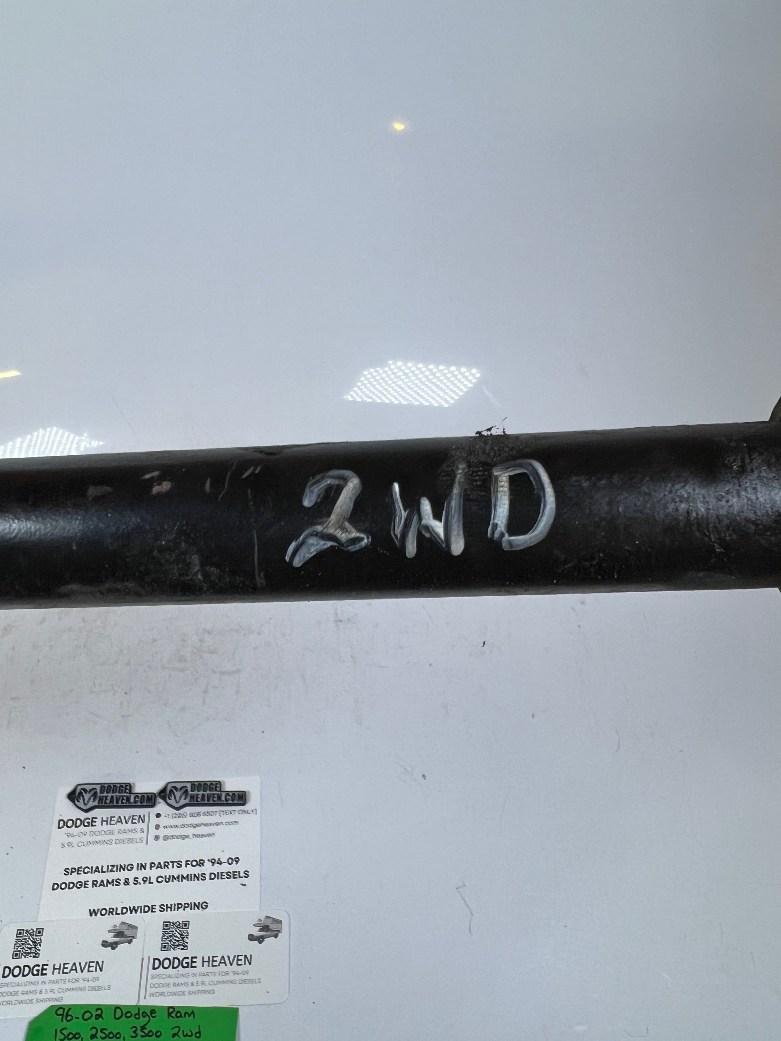 1996-2002 Dodge Ram 2WD Lower Intermediate Steering Shaft (Column to Dash)