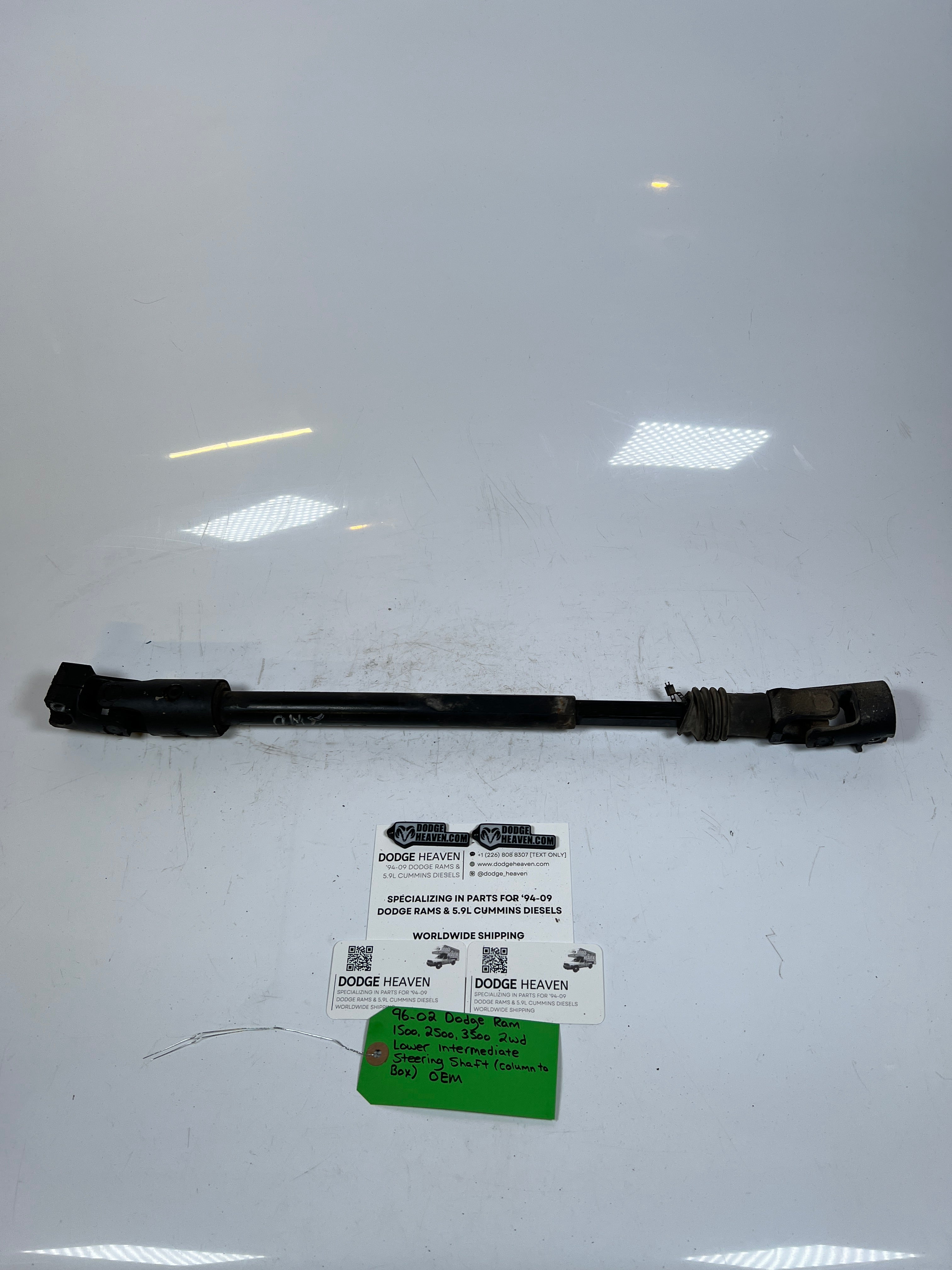 1996-2002 Dodge Ram 2WD Lower Intermediate Steering Shaft (Column to Dash)
