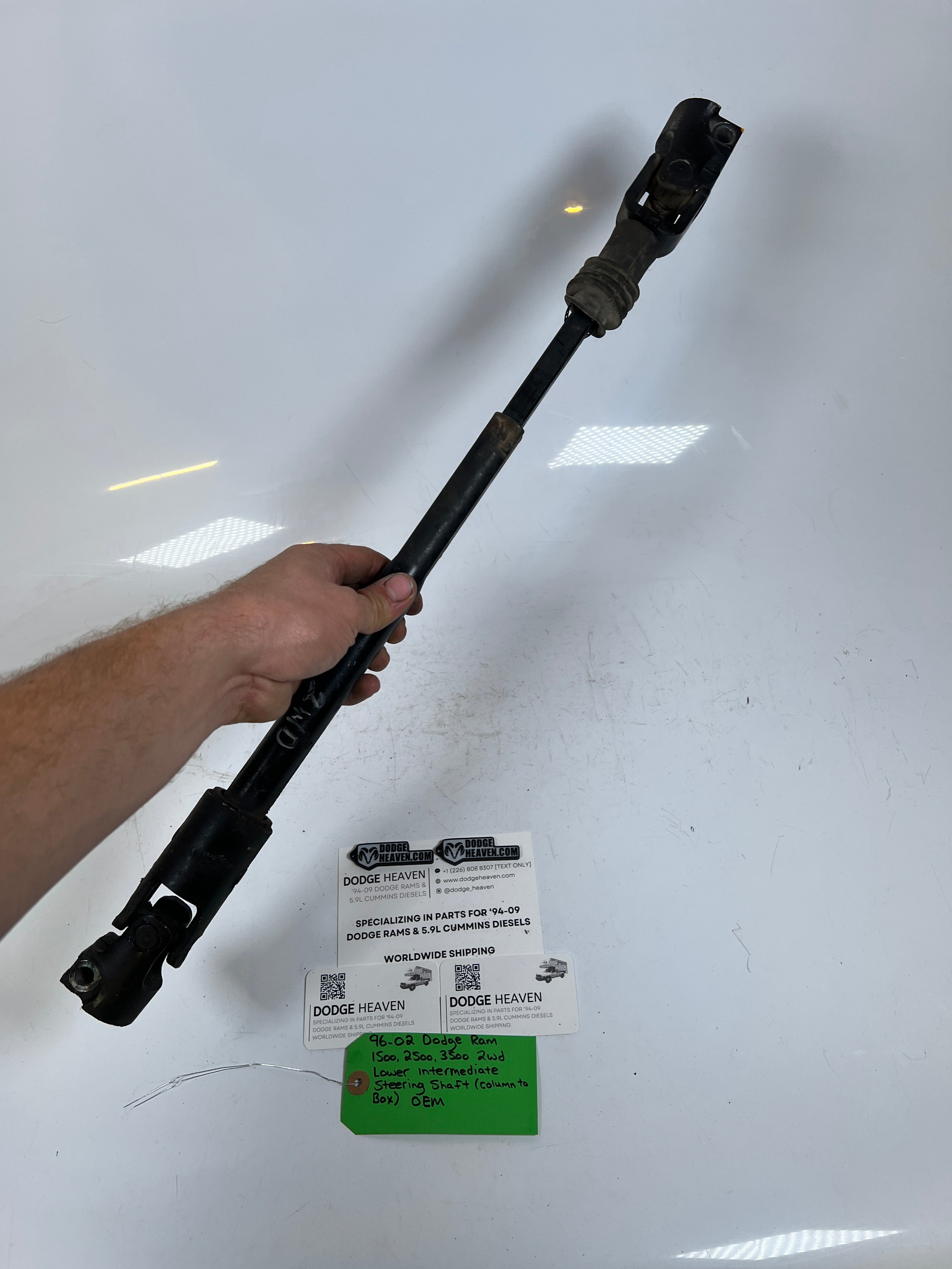1996-2002 Dodge Ram 2WD Lower Intermediate Steering Shaft (Column to Dash)