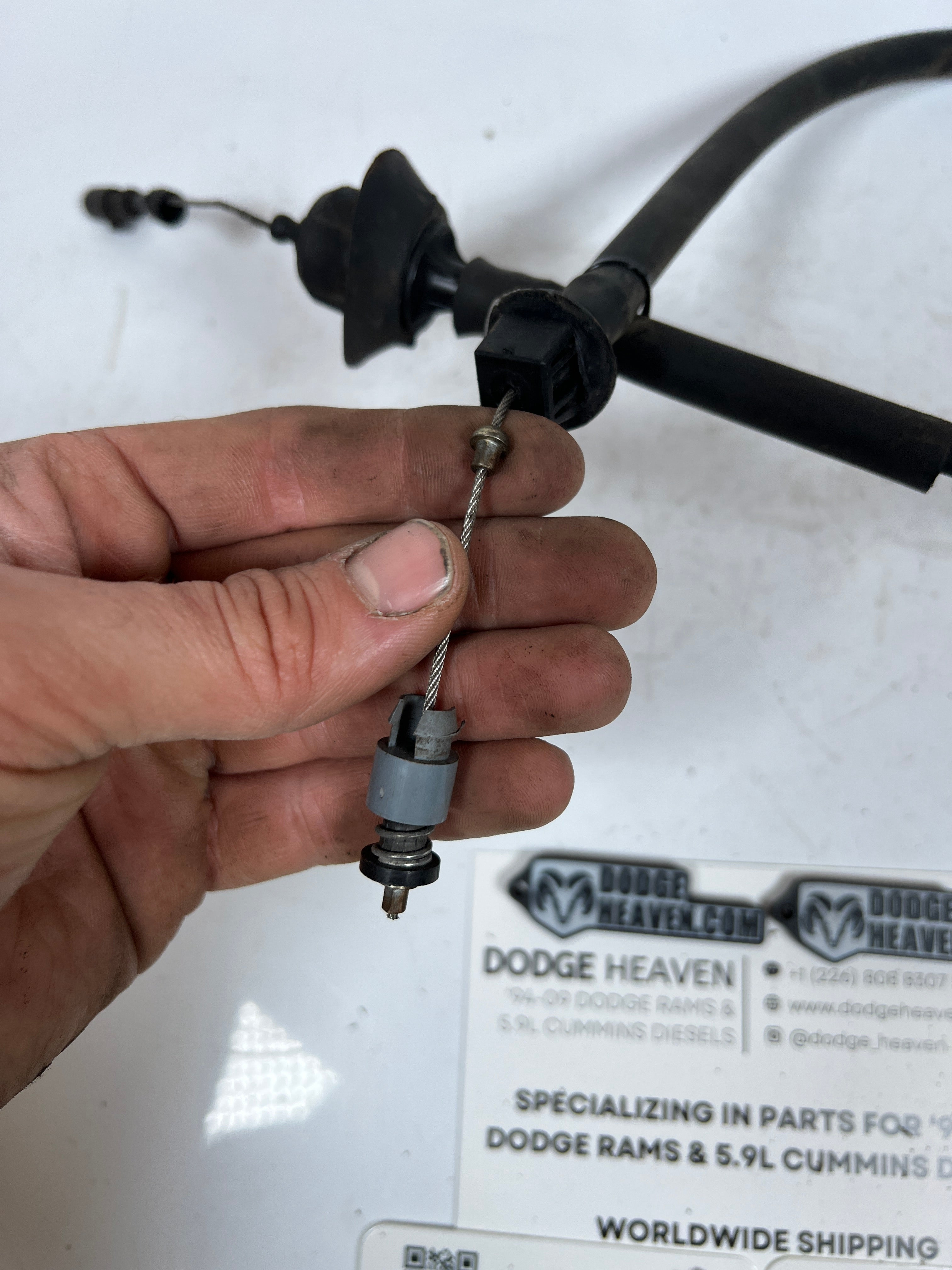 1994-1996 Dodge Ram 12V 5.9L Cummins Accelerator Throttle Cable