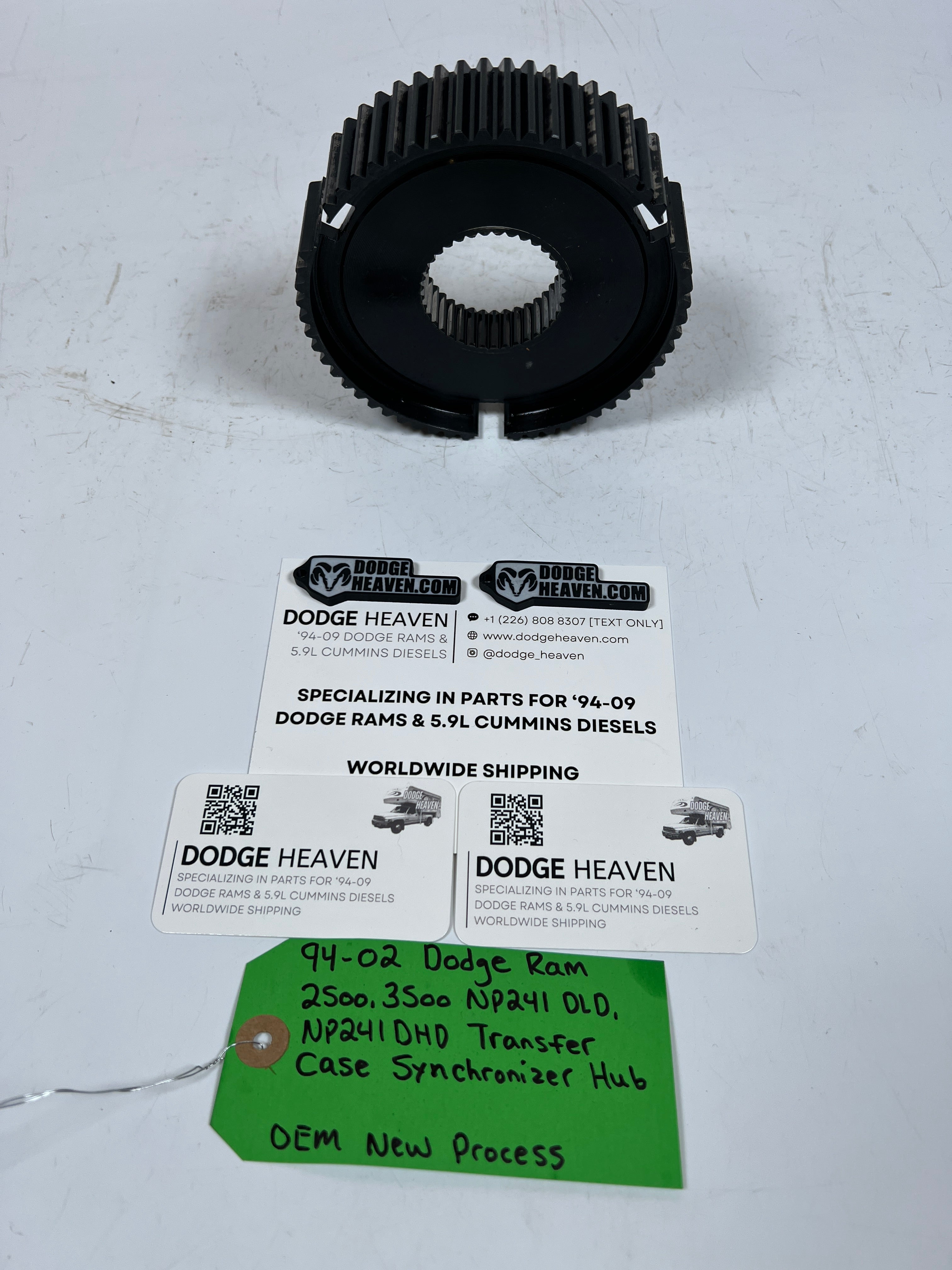 1994-2002 Dodge Ram 241DLD 241DHD Transfer Case Synchronizer Hub