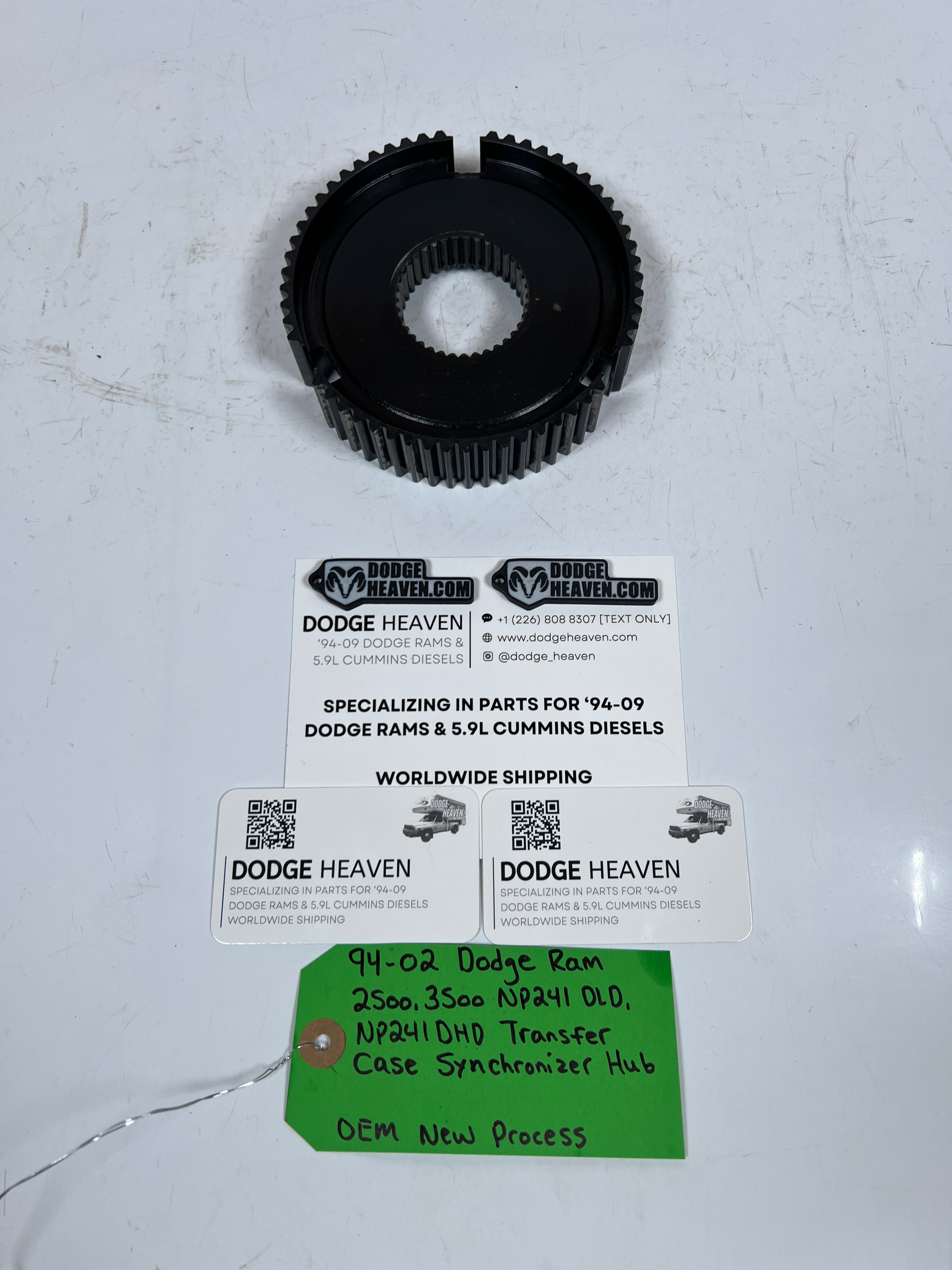 1994-2002 Dodge Ram 241DLD 241DHD Transfer Case Synchronizer Hub