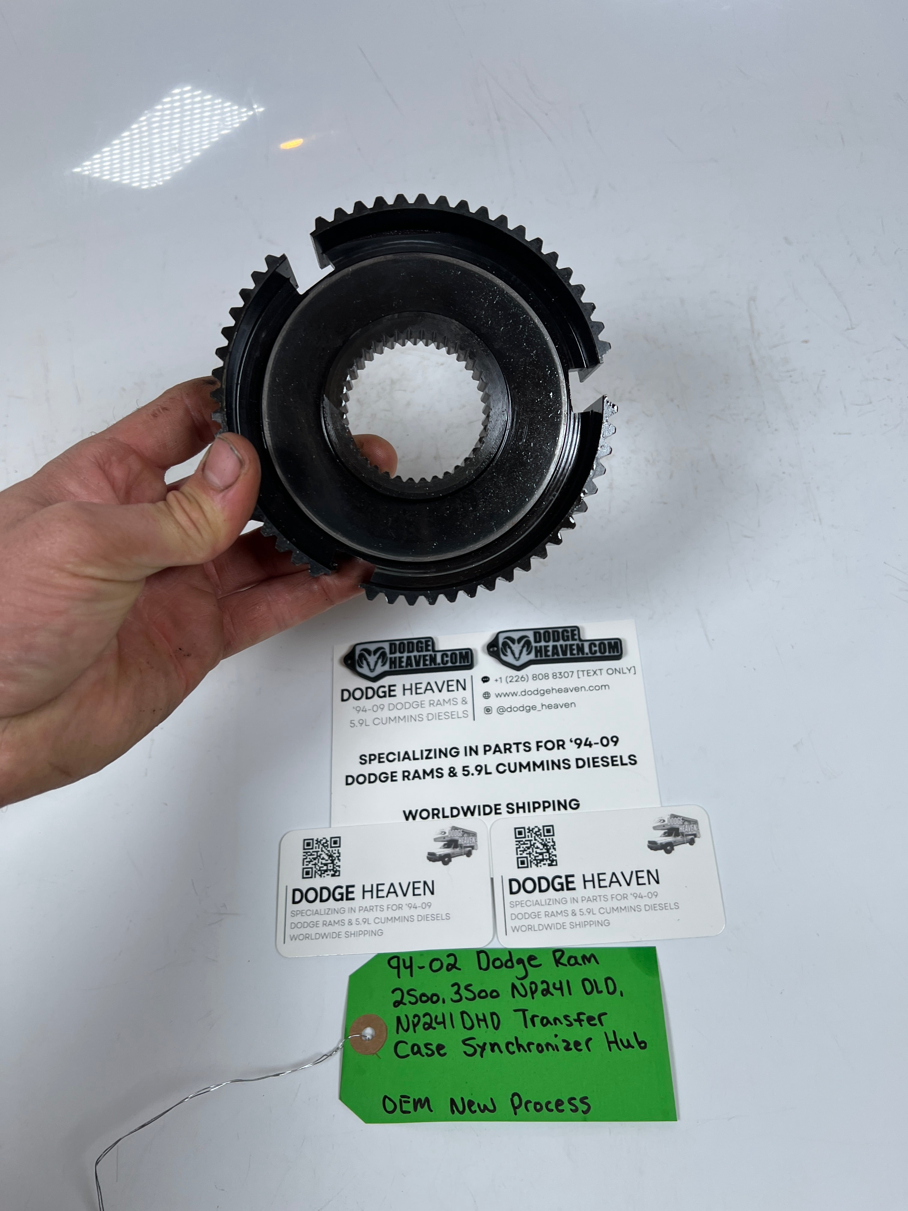 1994-2002 Dodge Ram 241DLD 241DHD Transfer Case Synchronizer Hub