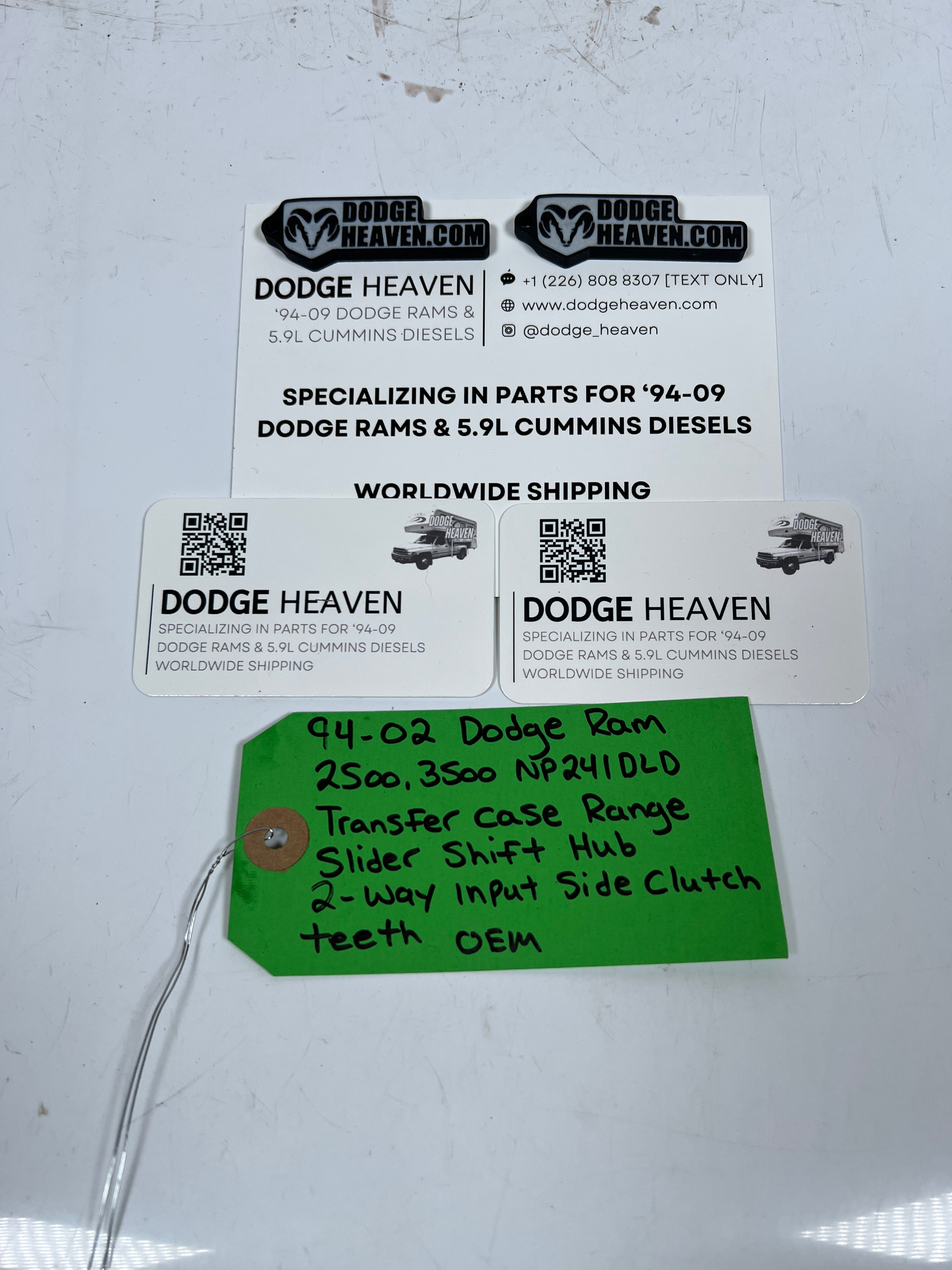 1994-2002 Dodge Ram 241DLD Transfer Case Range Sleeve Slider Shift Hub