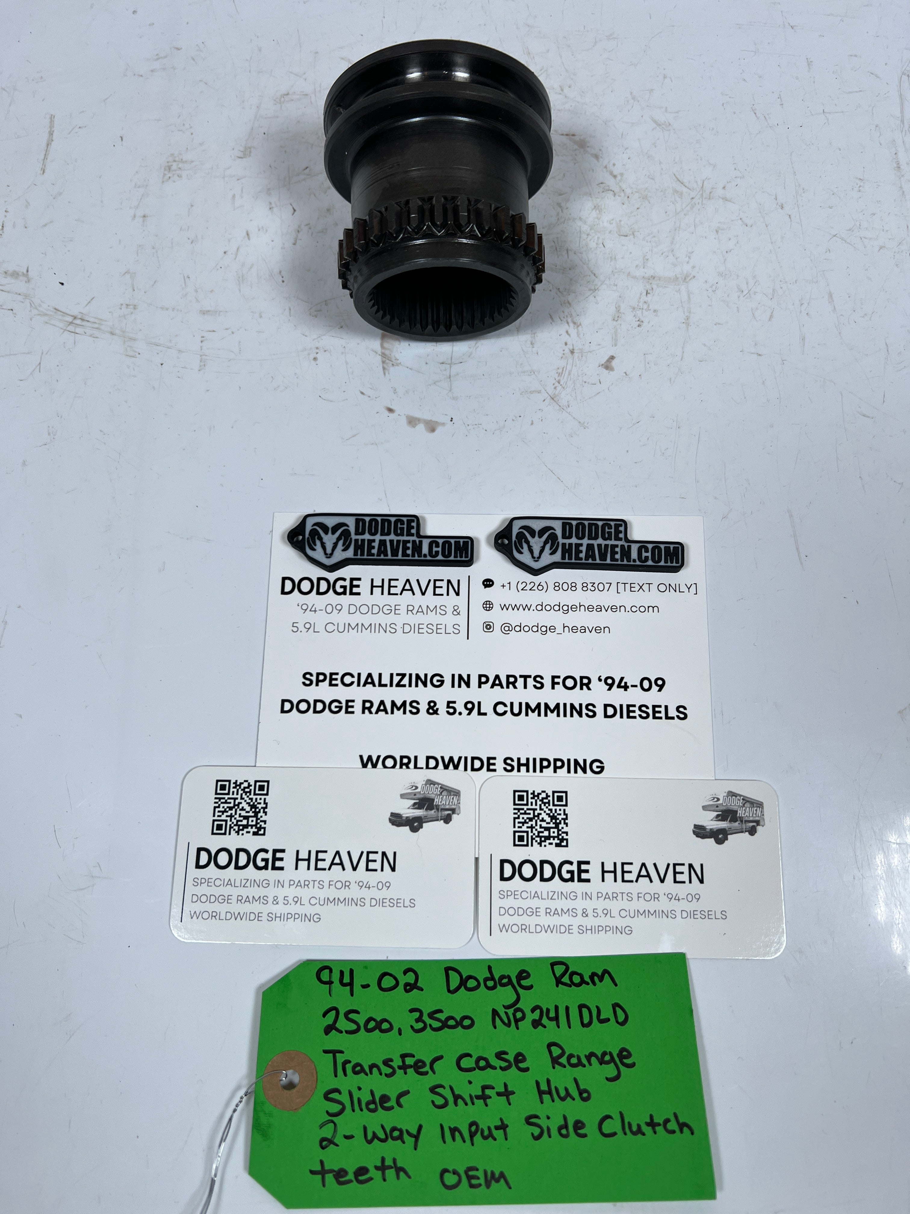 1994-2002 Dodge Ram 241DLD Transfer Case Range Sleeve Slider Shift Hub