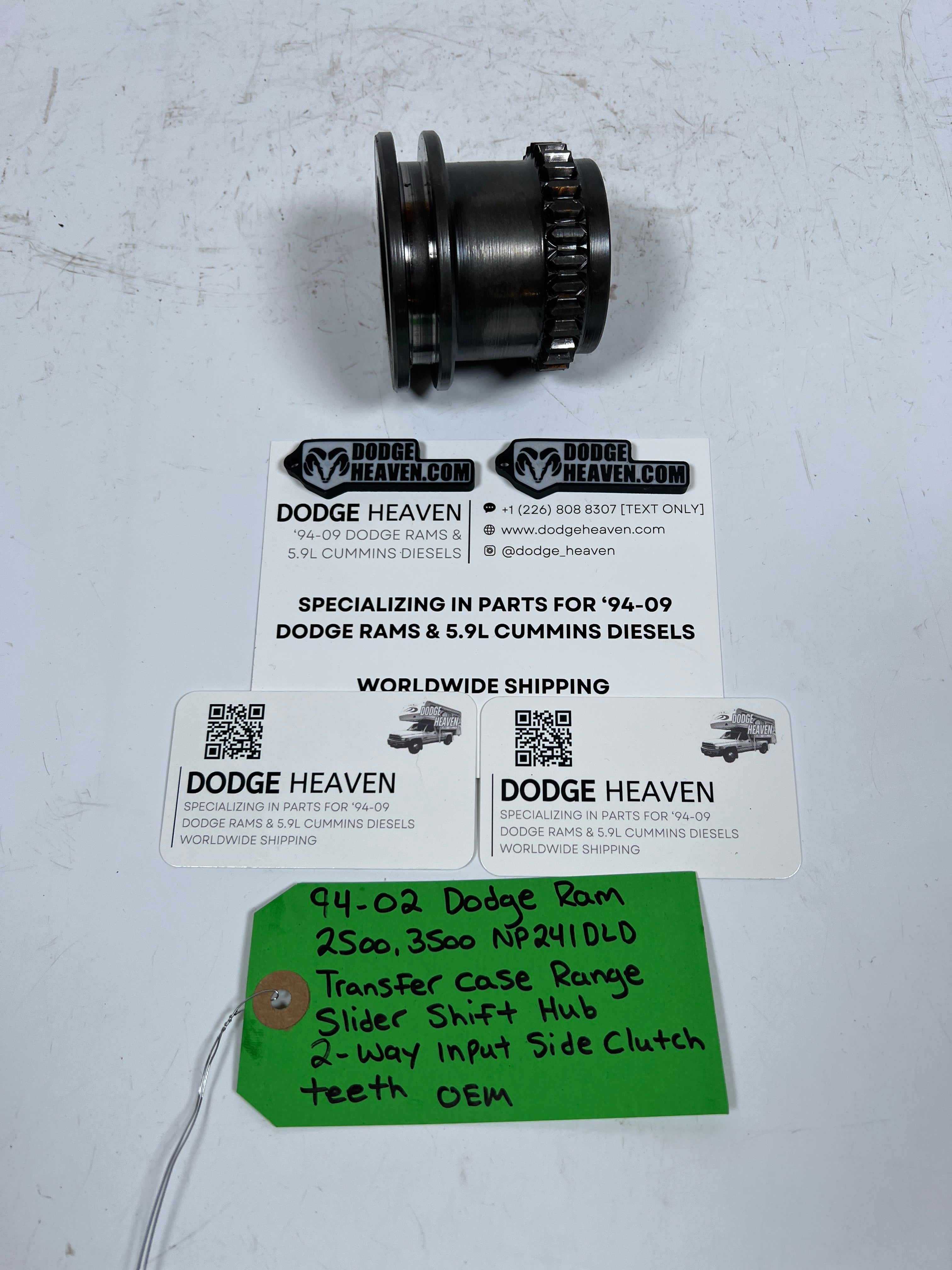 1994-2002 Dodge Ram 241DLD Transfer Case Range Sleeve Slider Shift Hub