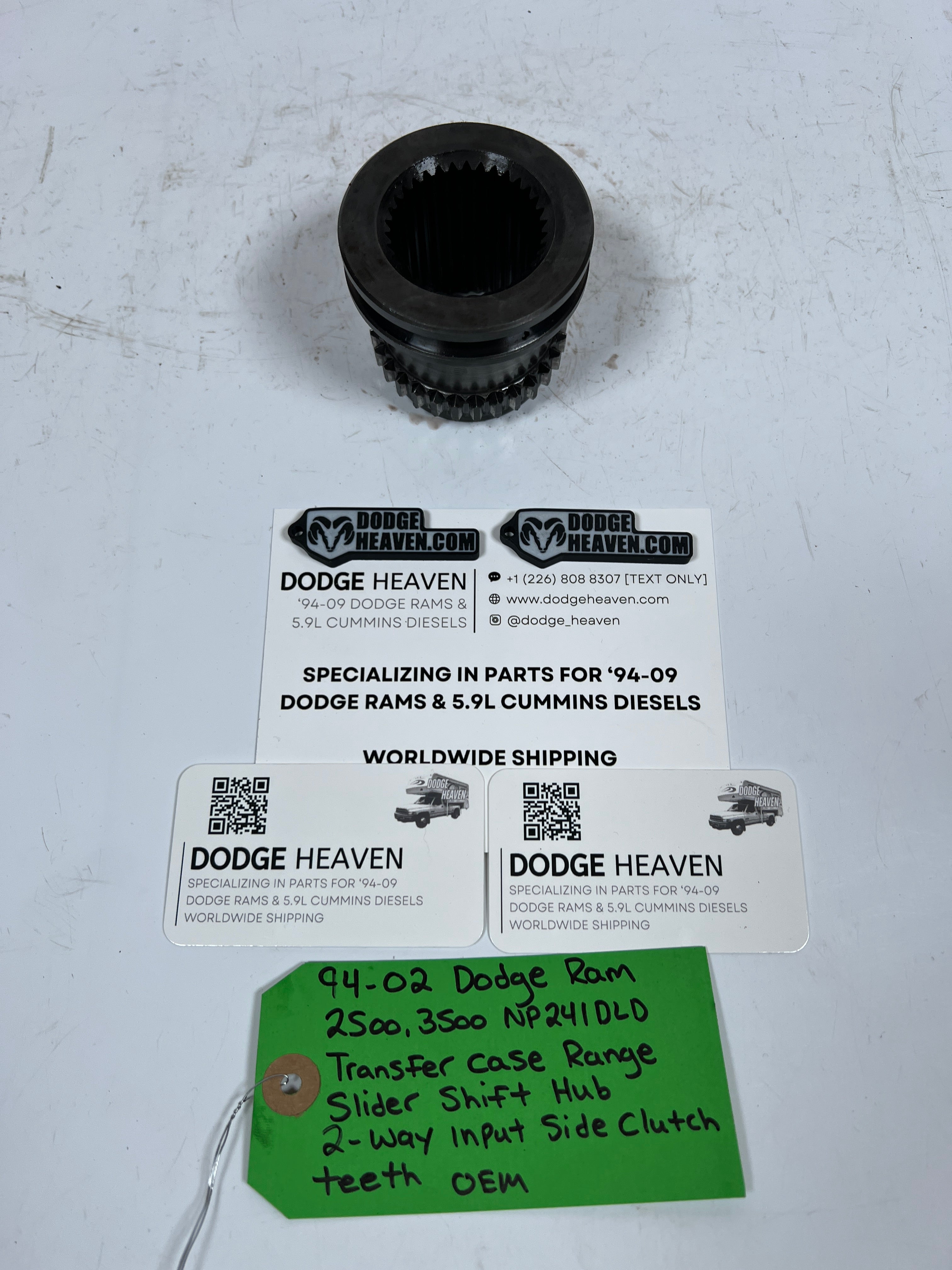 1994-2002 Dodge Ram 241DLD Transfer Case Range Sleeve Slider Shift Hub
