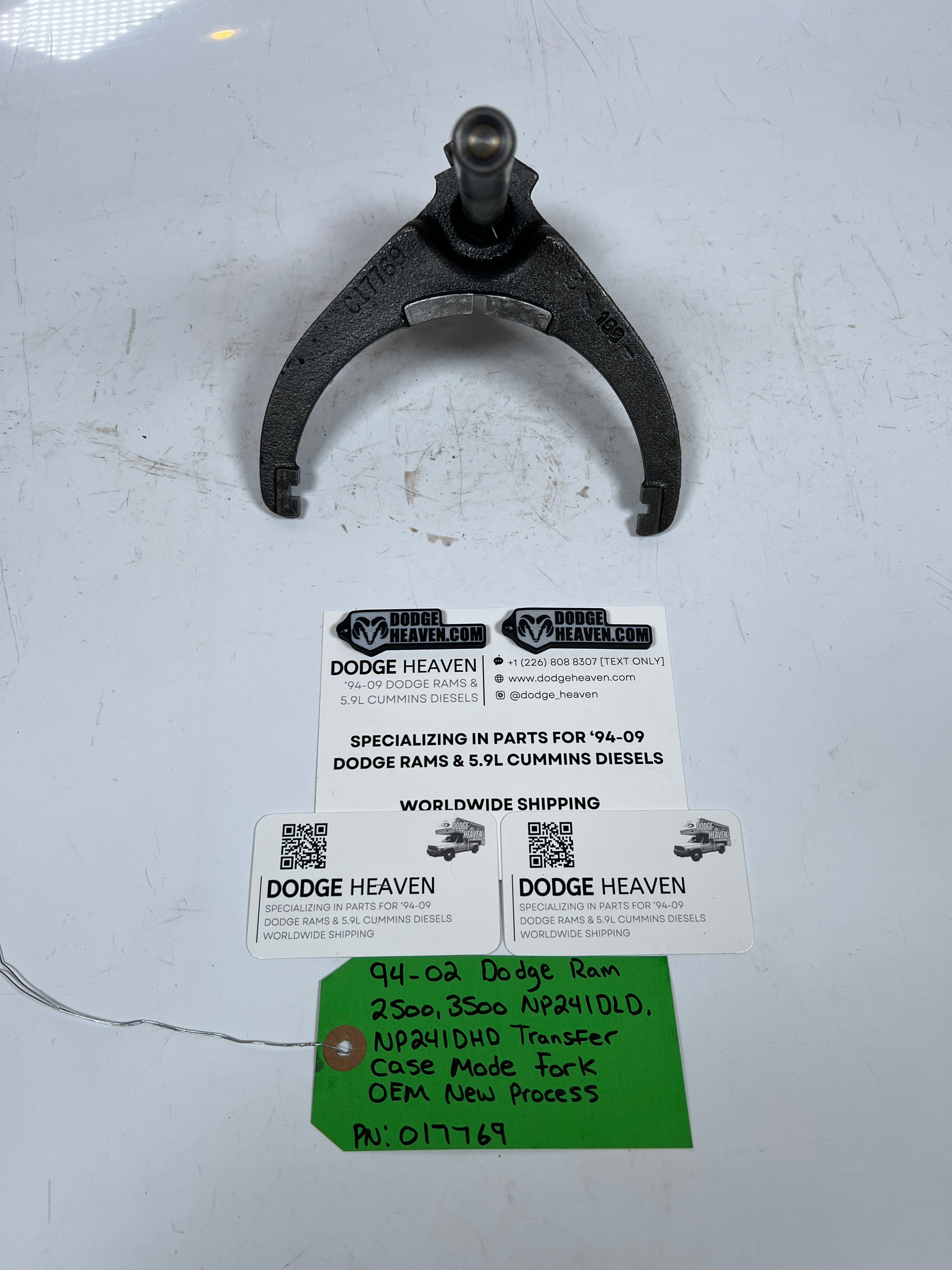 1994-2002 Dodge Ram 241DLD 241DHD Transfer Case Mode Fork