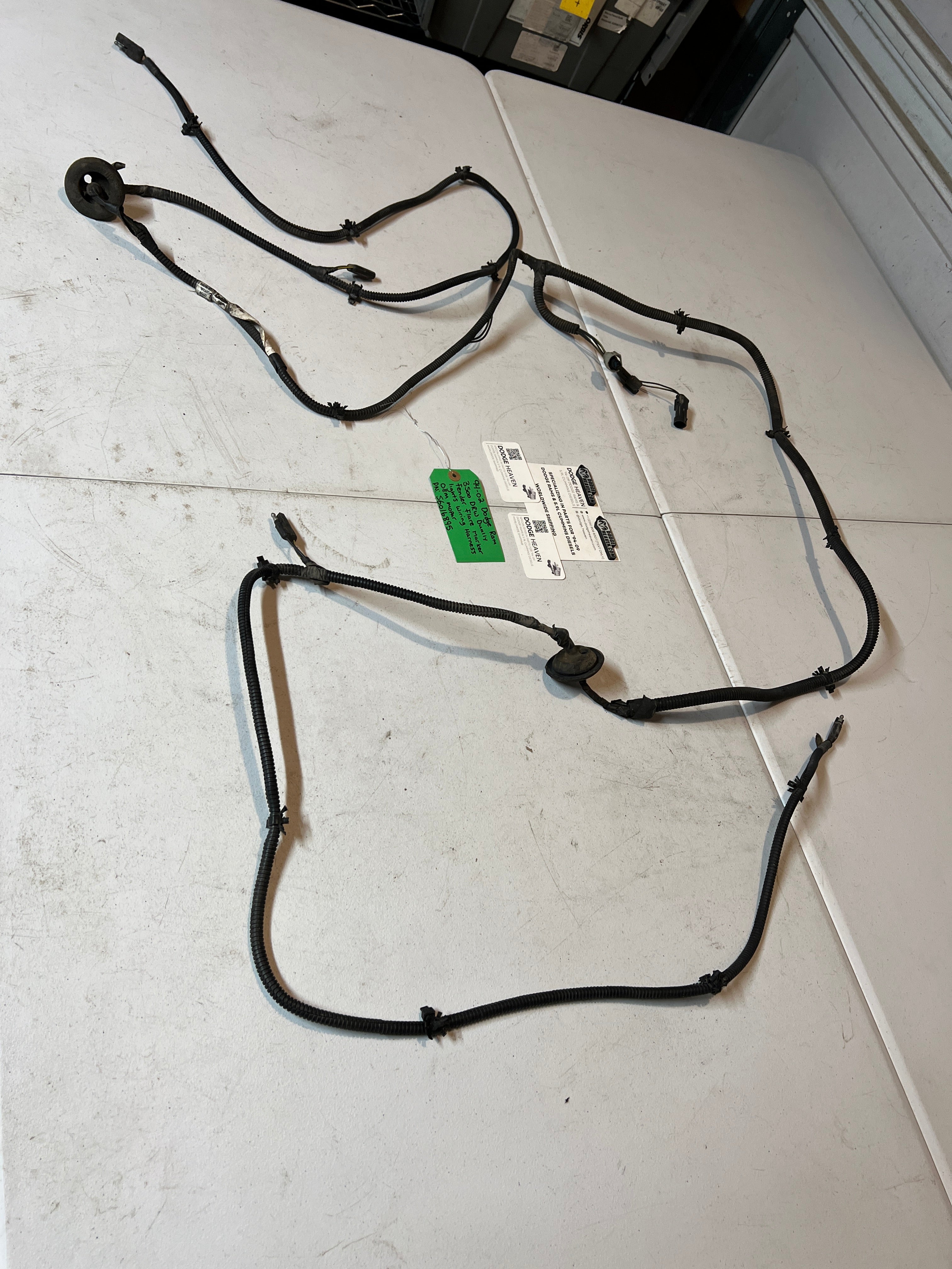 1994-2002 Dodge Ram 3500 Dually Flare Marker Light Wiring Harness