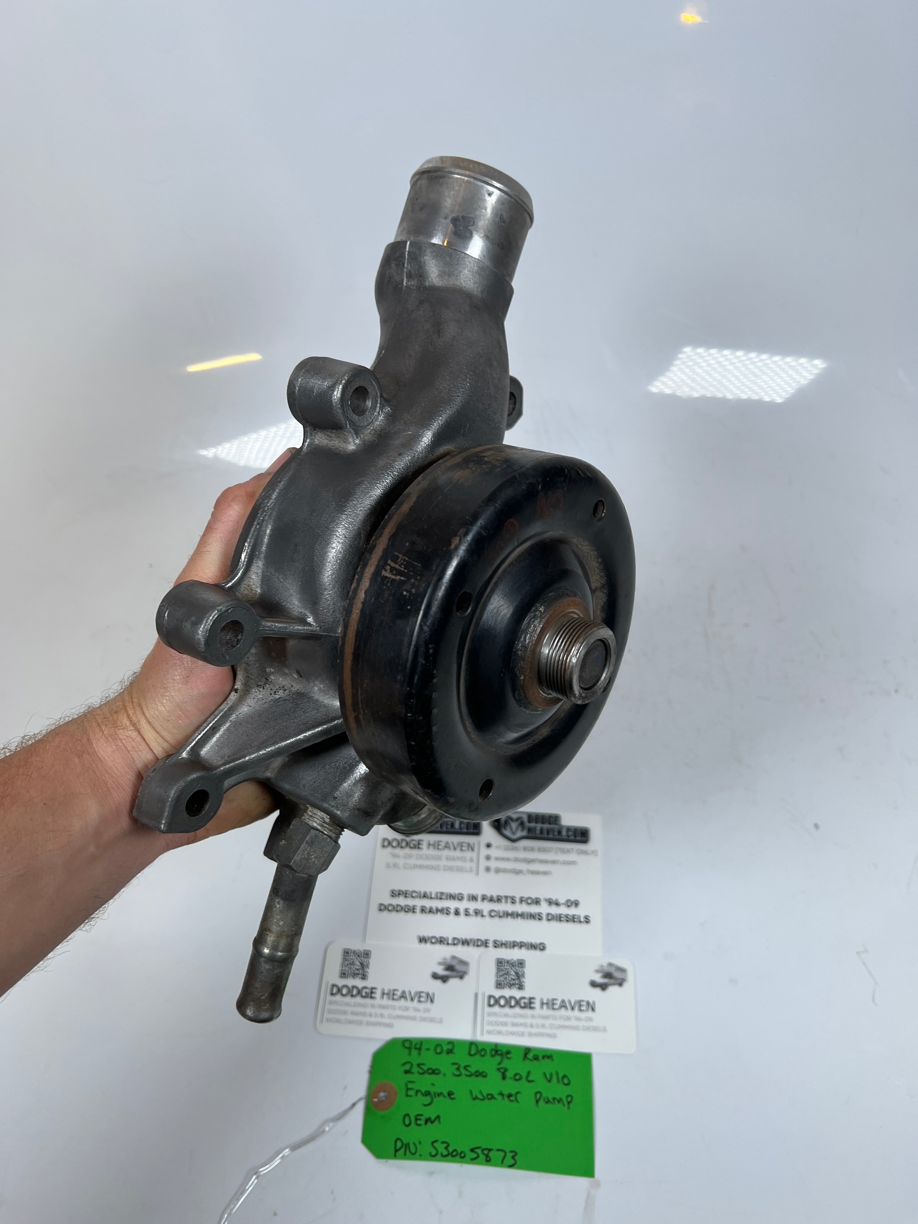 1994-2002 Dodge Ram 2500 3500 8.0L V10 Engine Water Pump
