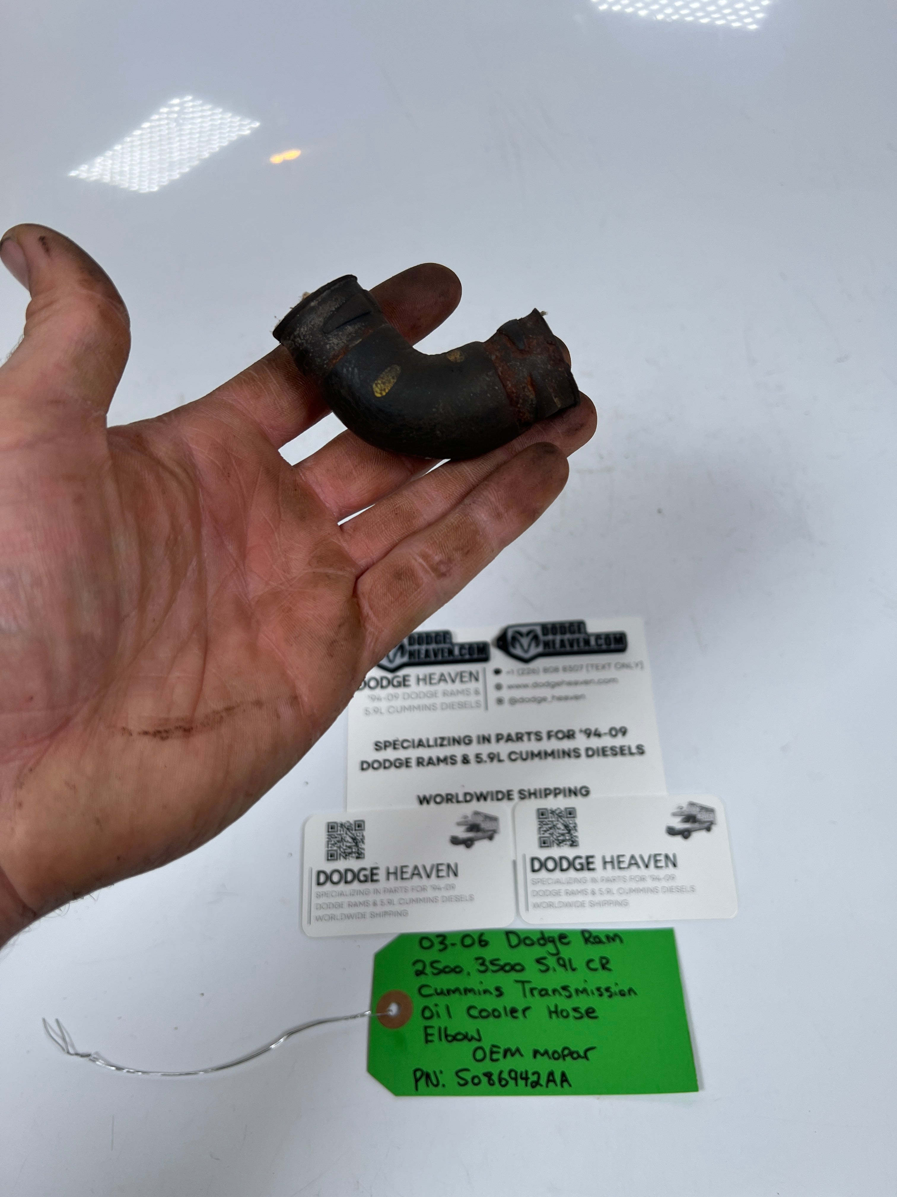 2003-2006 Dodge Ram 5.9L Cummins Transmission Oil Cooler Hose Elbow