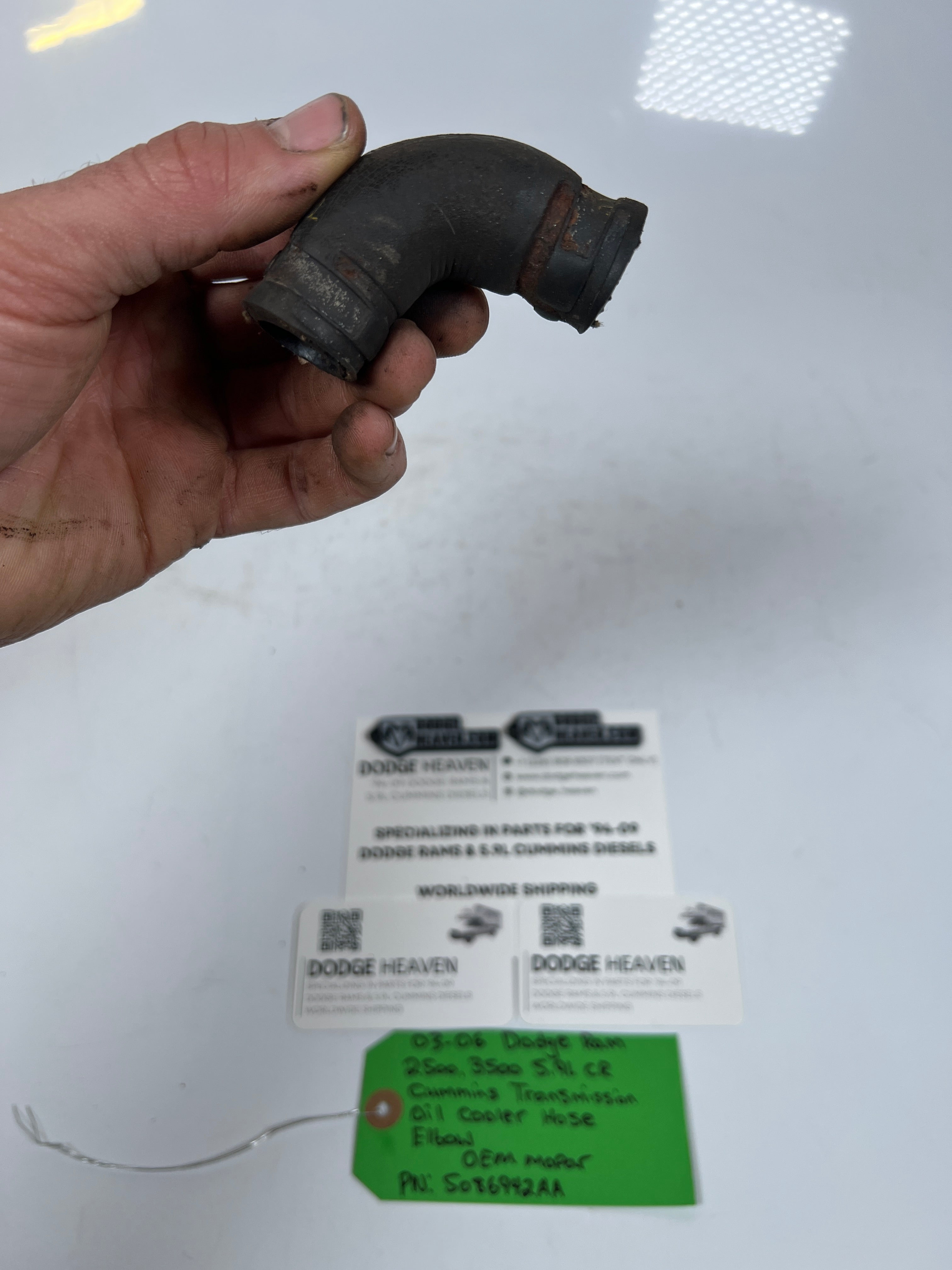 2003-2006 Dodge Ram 5.9L Cummins Transmission Oil Cooler Hose Elbow
