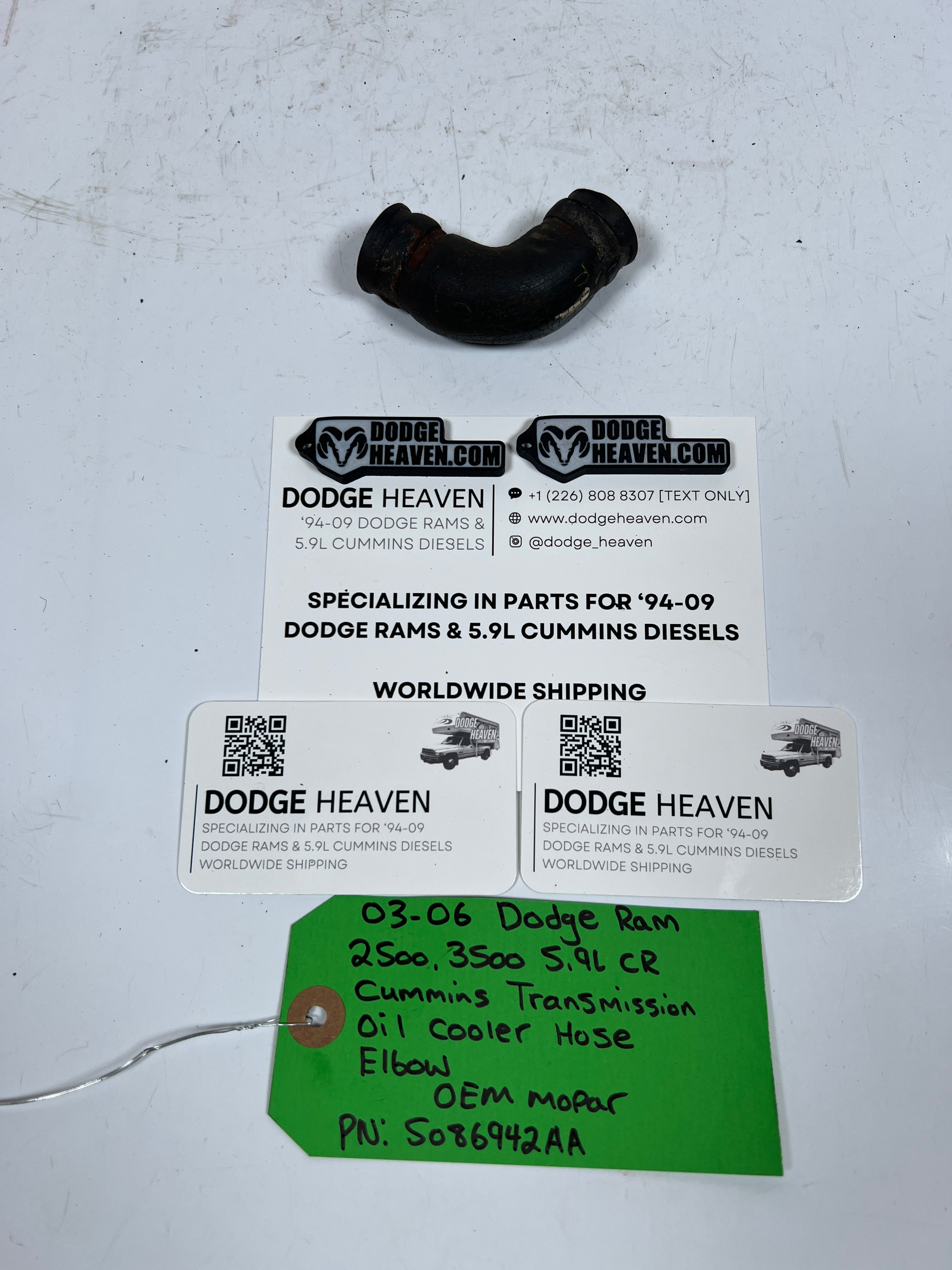2003-2006 Dodge Ram 5.9L Cummins Transmission Oil Cooler Hose Elbow