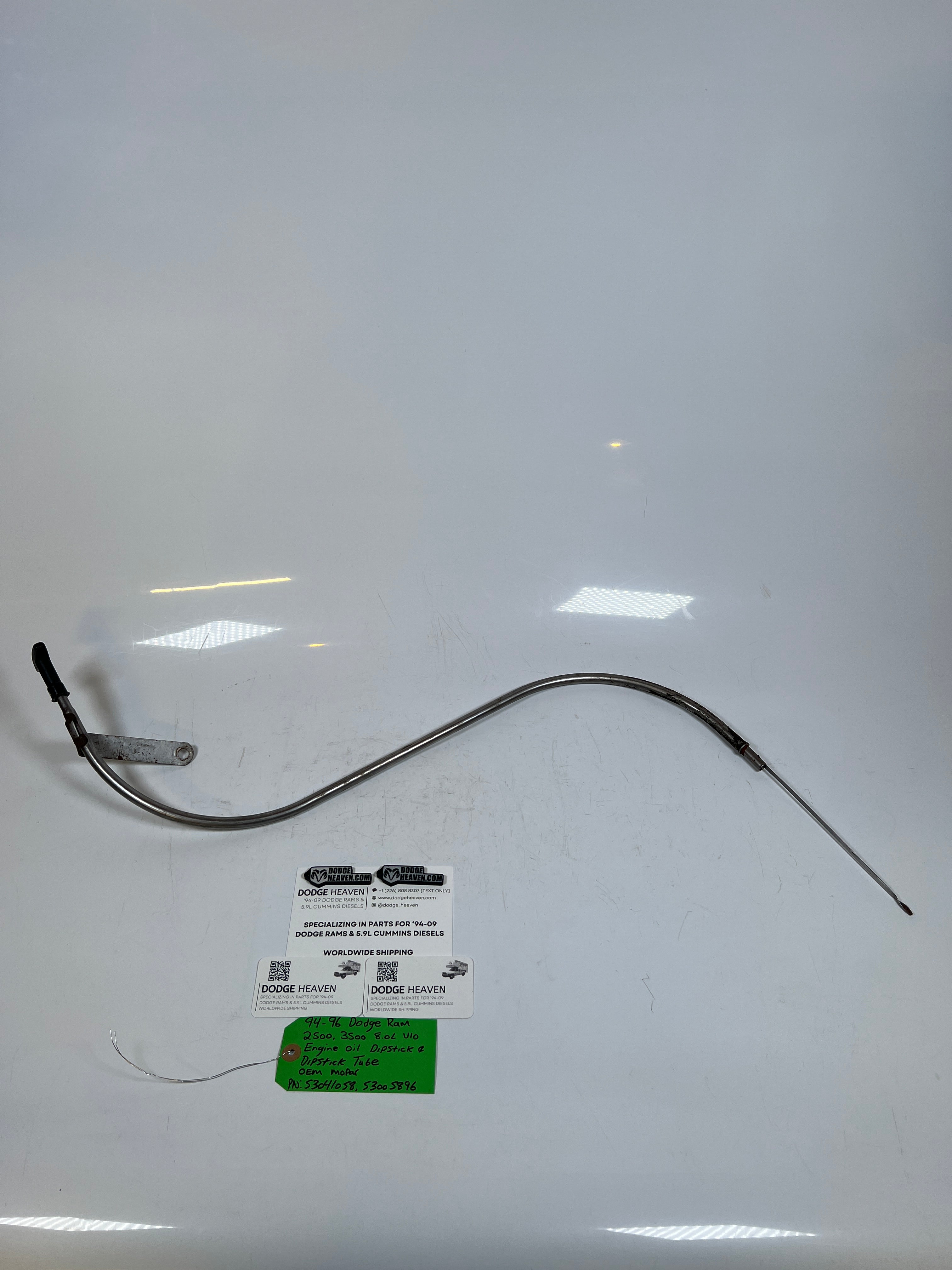 1994-1996 Dodge Ram 2500 3500 8.0l V10 Engine Oil Dipstick & Dipstick Tube