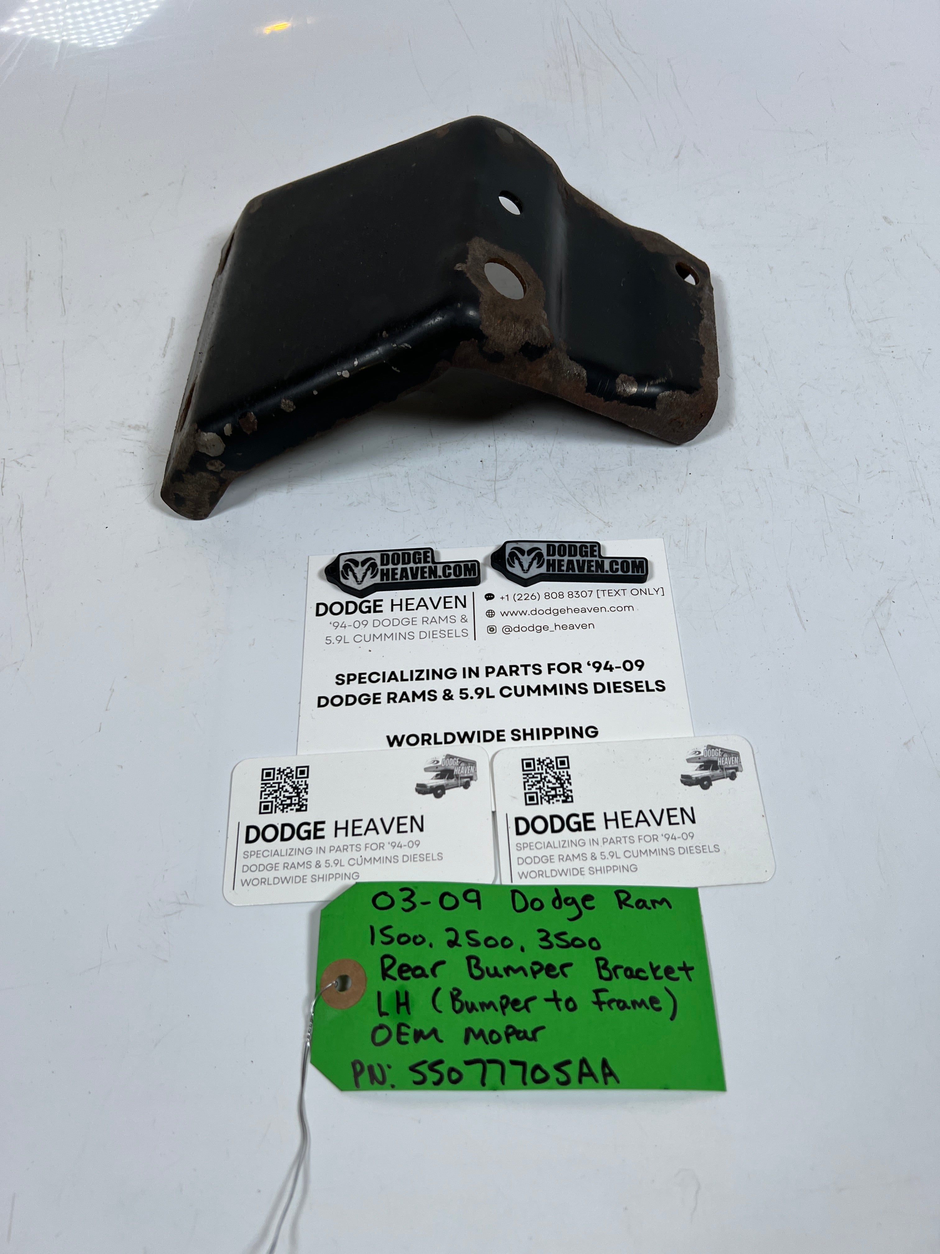 2003-2009 Dodge Ram 1500-3500 Rear Bumper Bracket LH