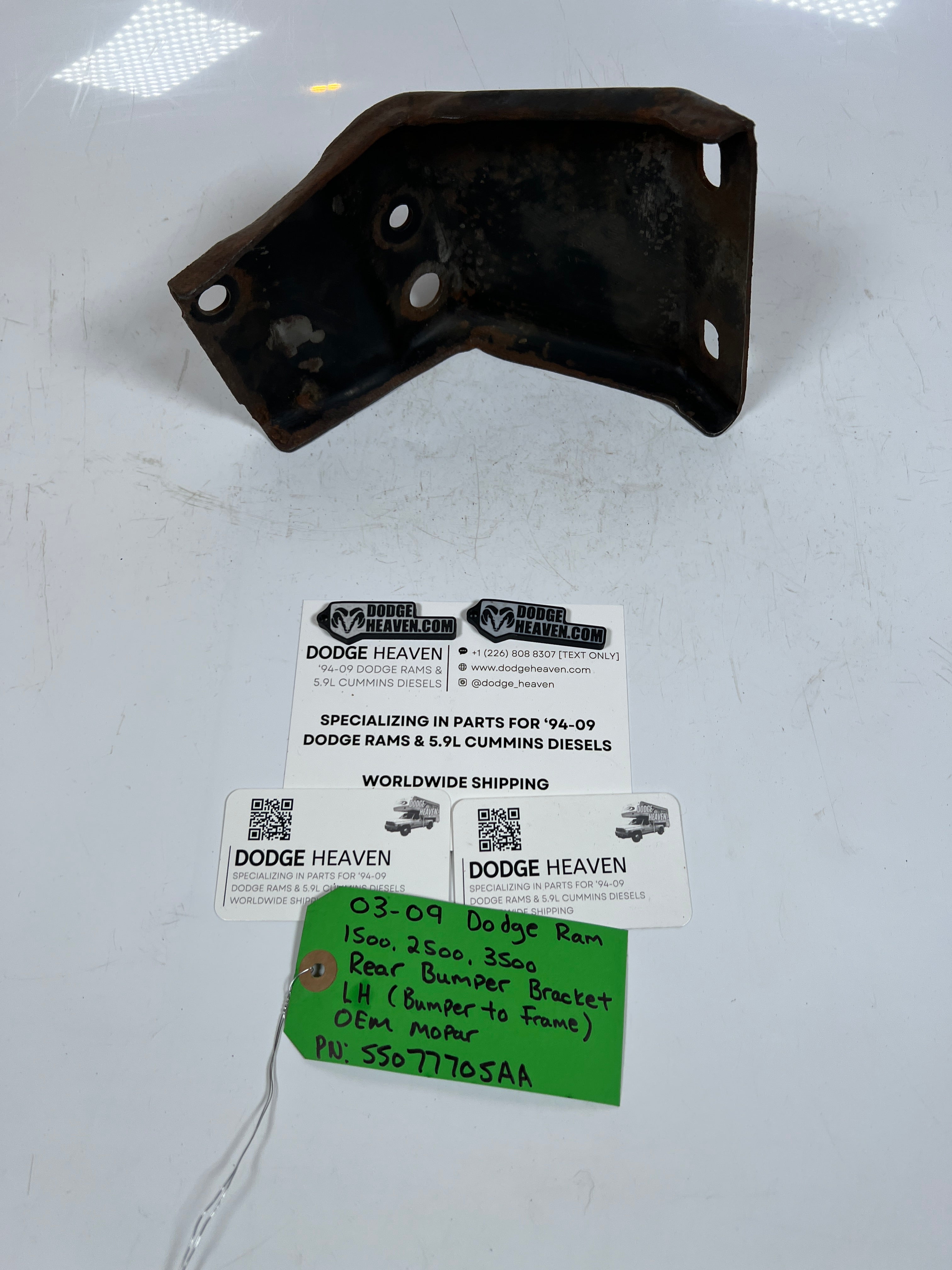 2003-2009 Dodge Ram 1500-3500 Rear Bumper Bracket LH
