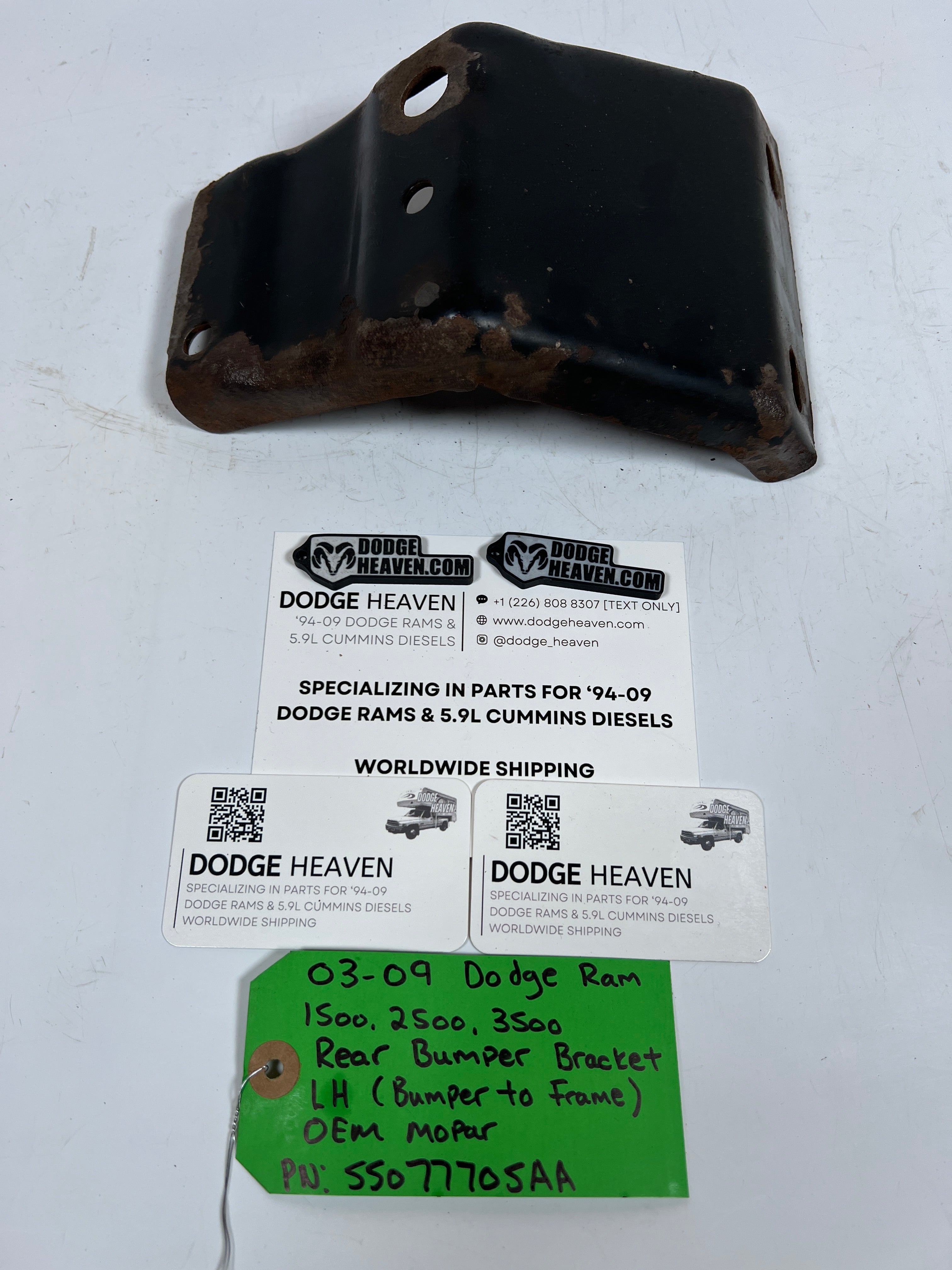 2003-2009 Dodge Ram 1500-3500 Rear Bumper Bracket LH