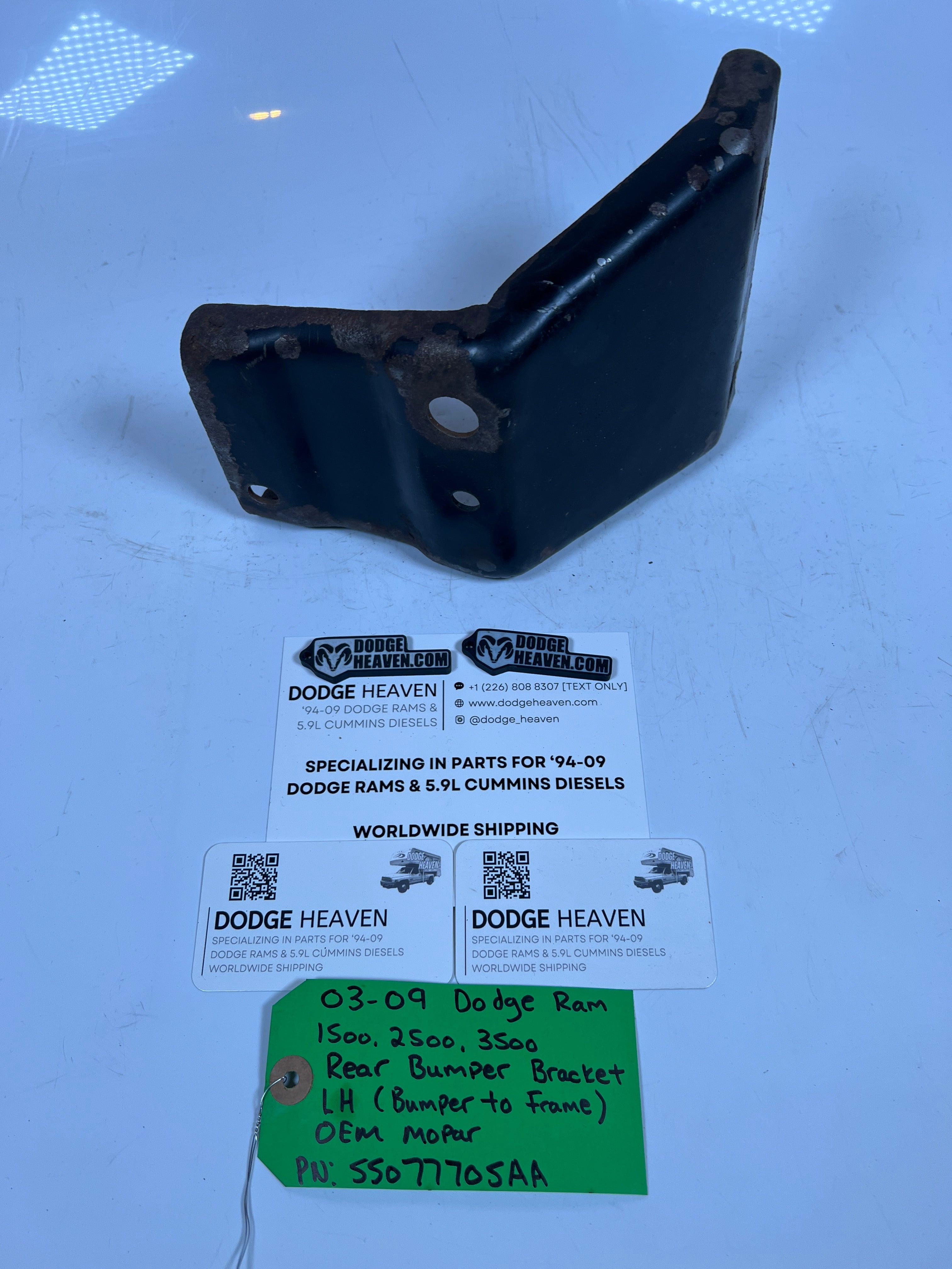 2003-2009 Dodge Ram 1500-3500 Rear Bumper Bracket LH
