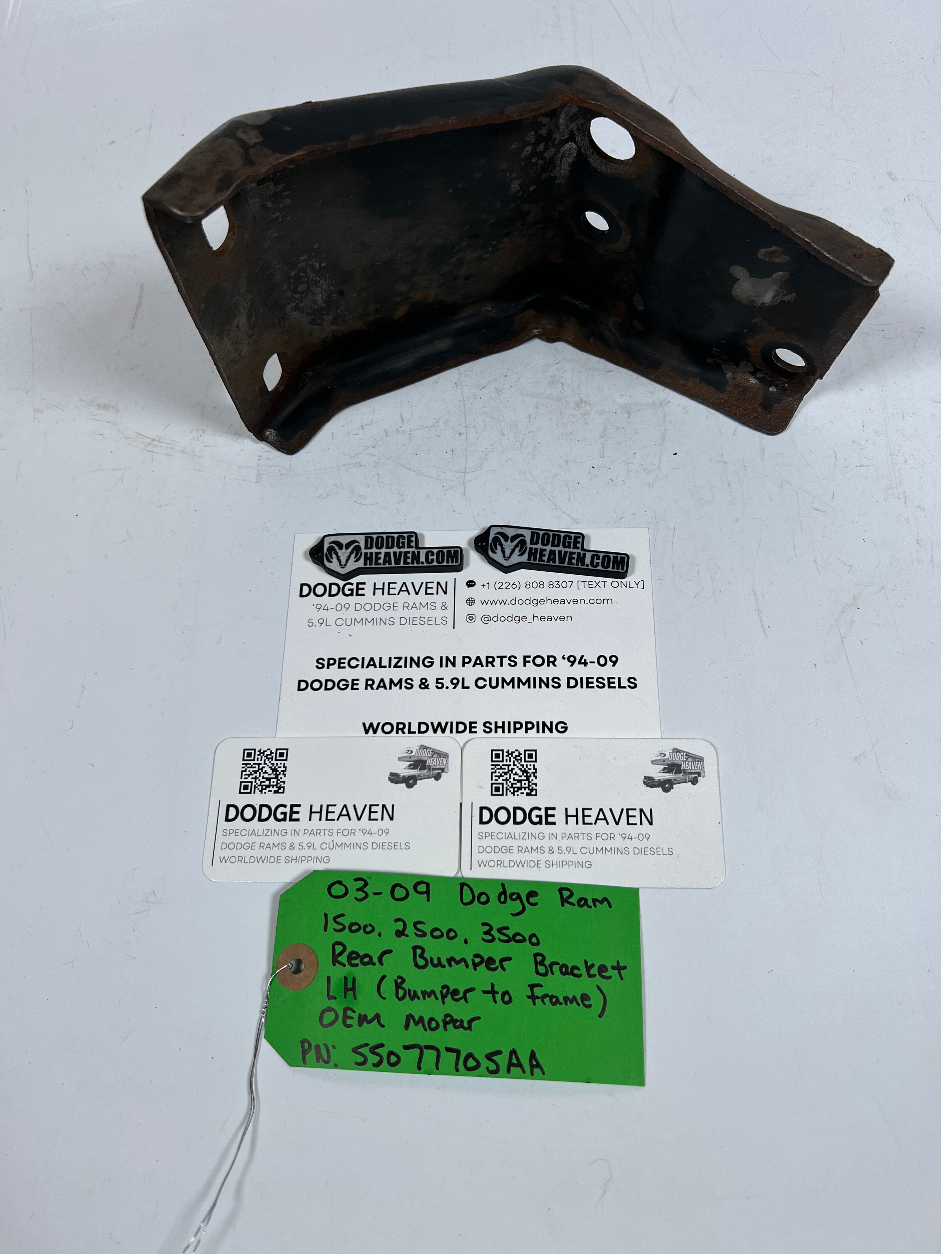 2003-2009 Dodge Ram 1500-3500 Rear Bumper Bracket LH
